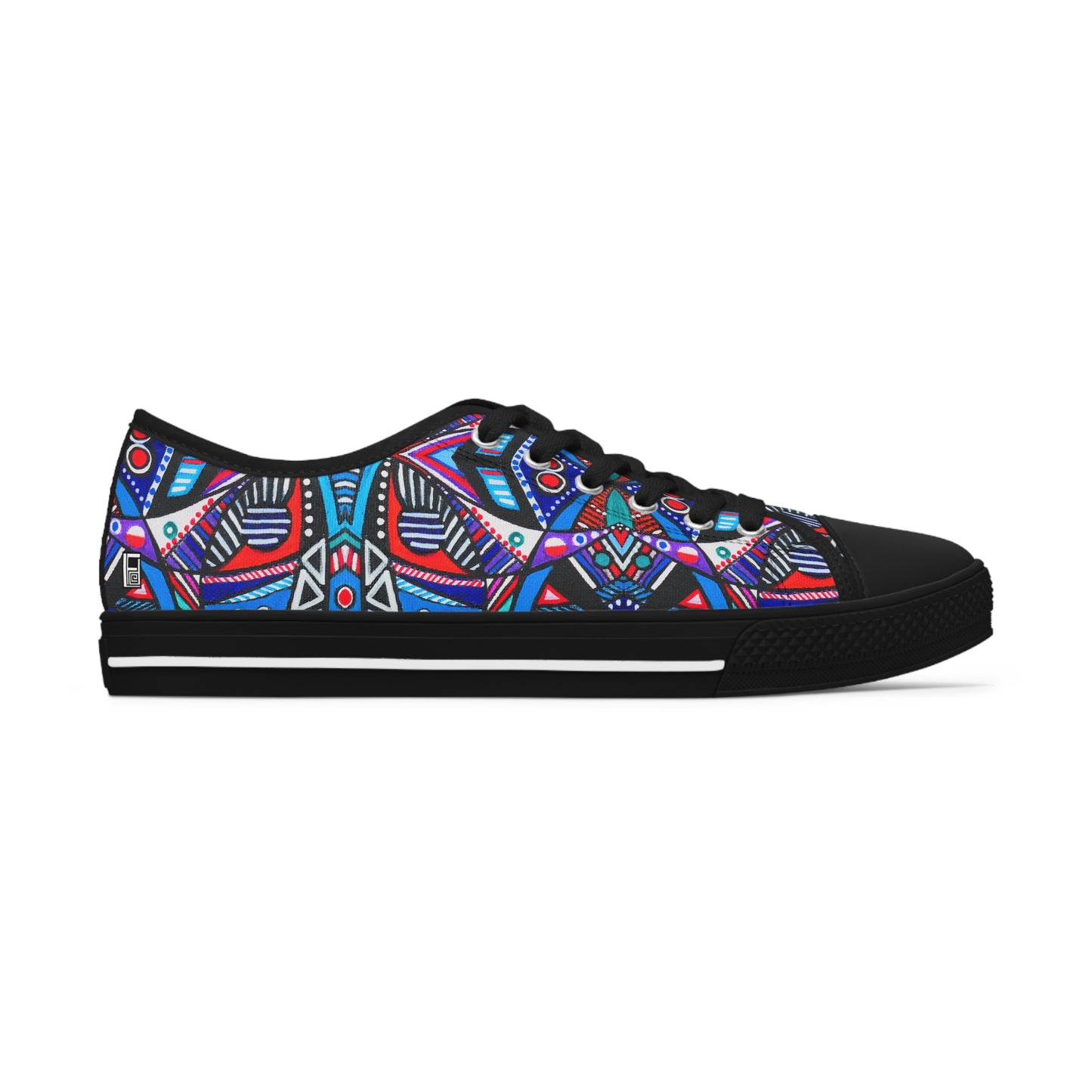 Women's Low Top Sneakers, - No.292 - Abstract