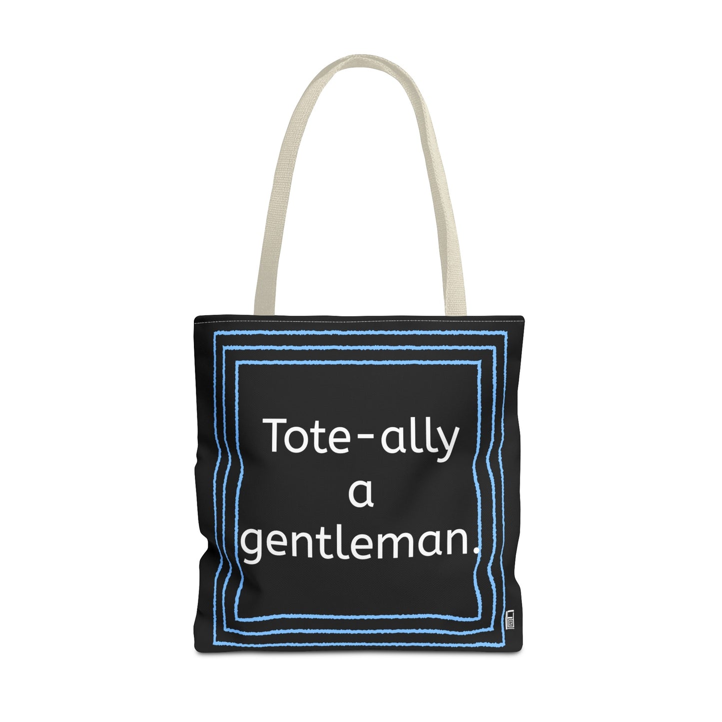 Tote Bag - No. X3 - Tote-ally a gentleman
