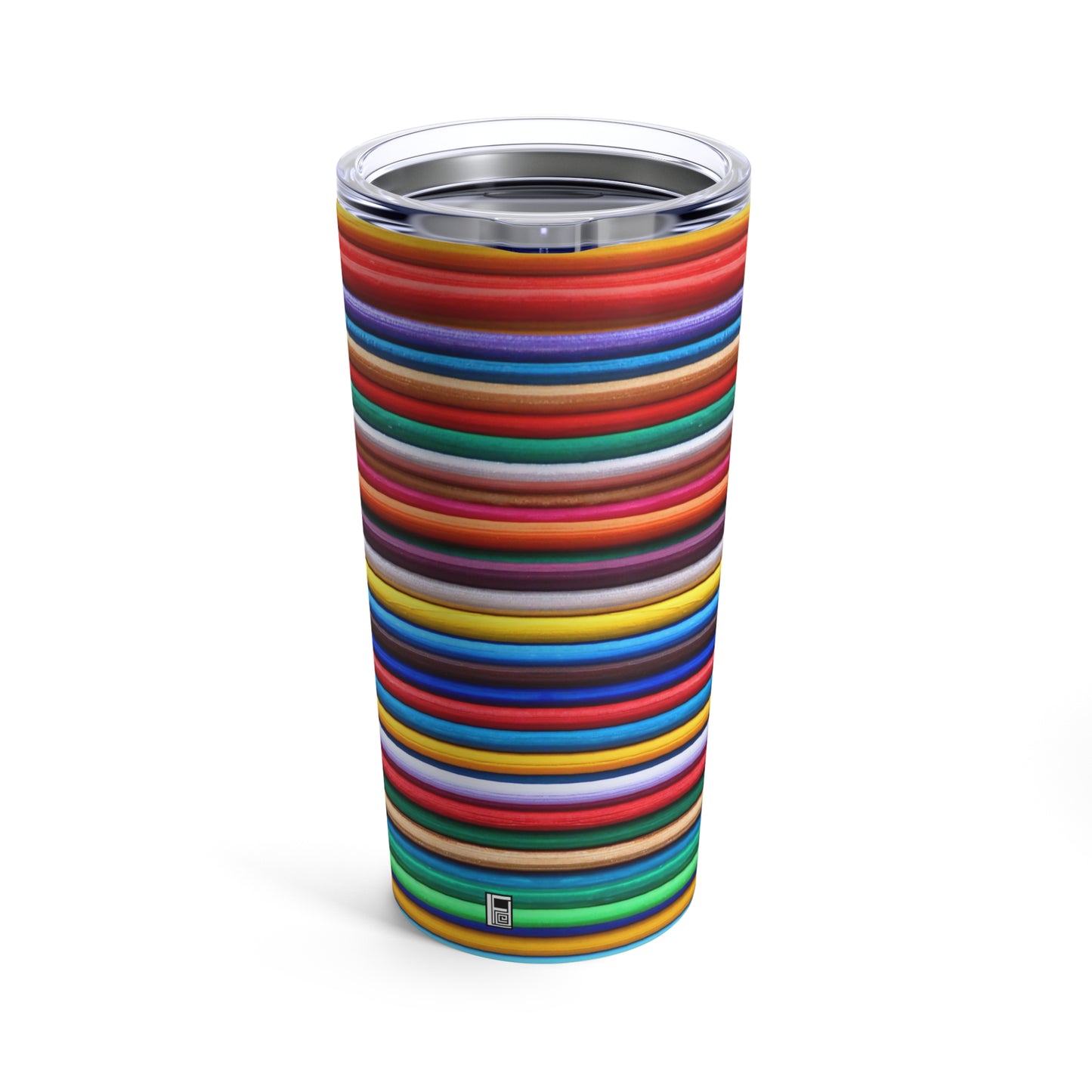 Tumbler 20oz - No. 308 Multicolour - 'Pathways A'