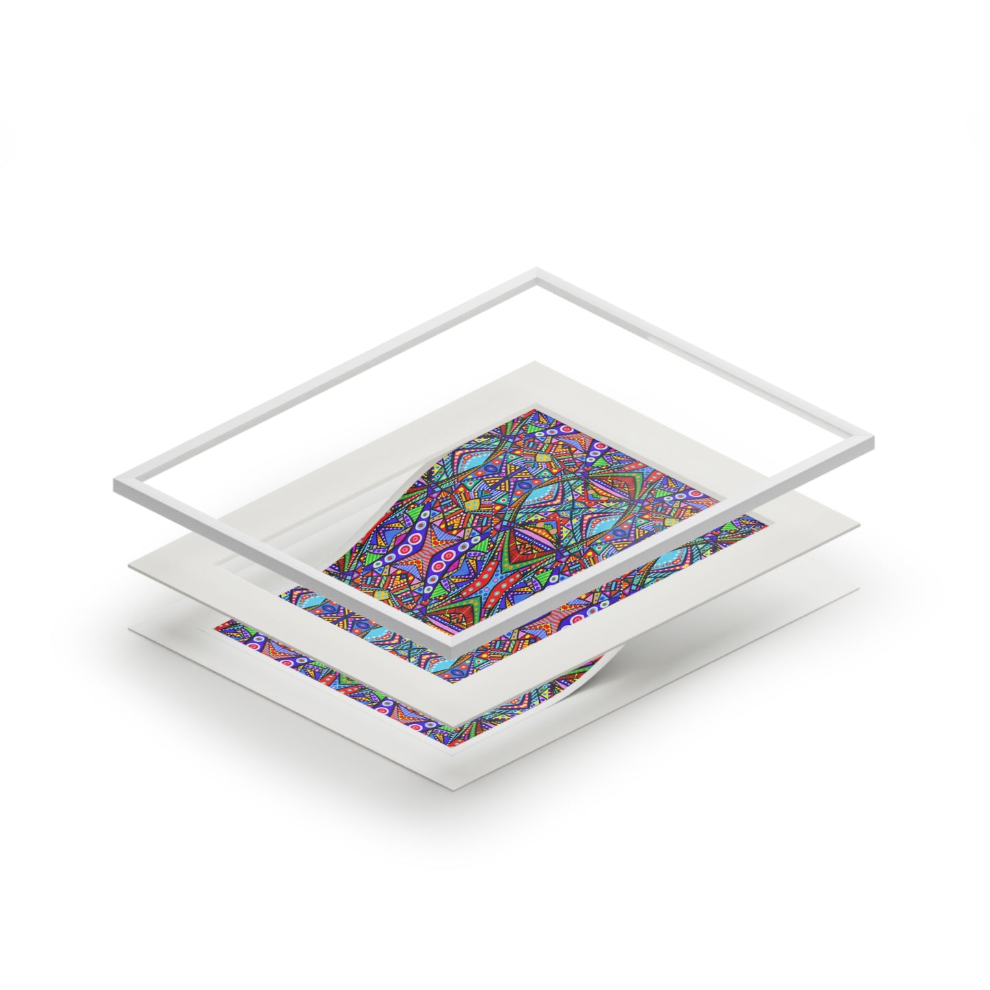 Fine Art Giclee Print (Cardboard Frame) - No. 291