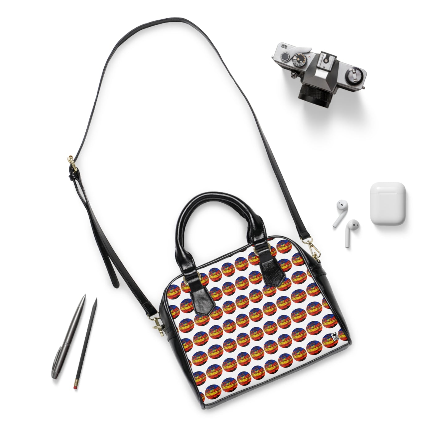 Shoulder Handbag - No. 149 - 'Through the lens'