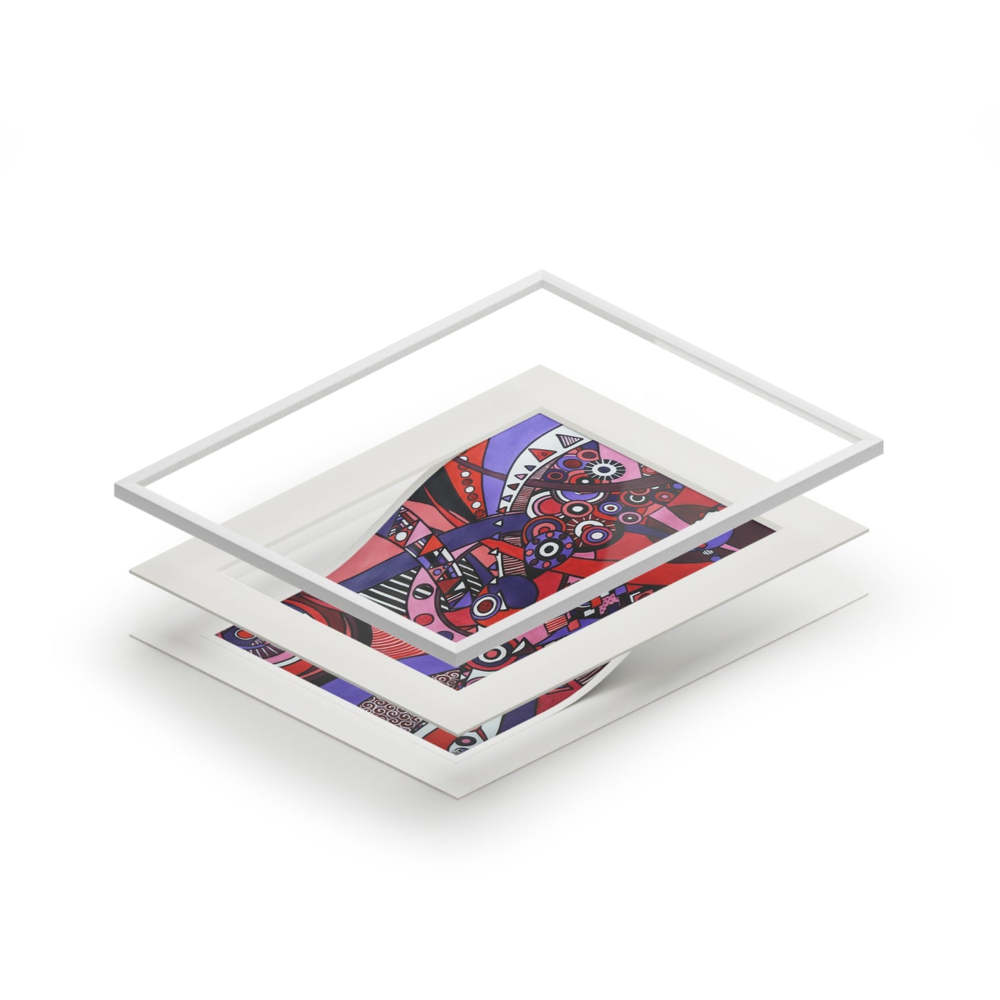 Fine Art Print (Cardboard Frame) - No. 220 - 'Connections'