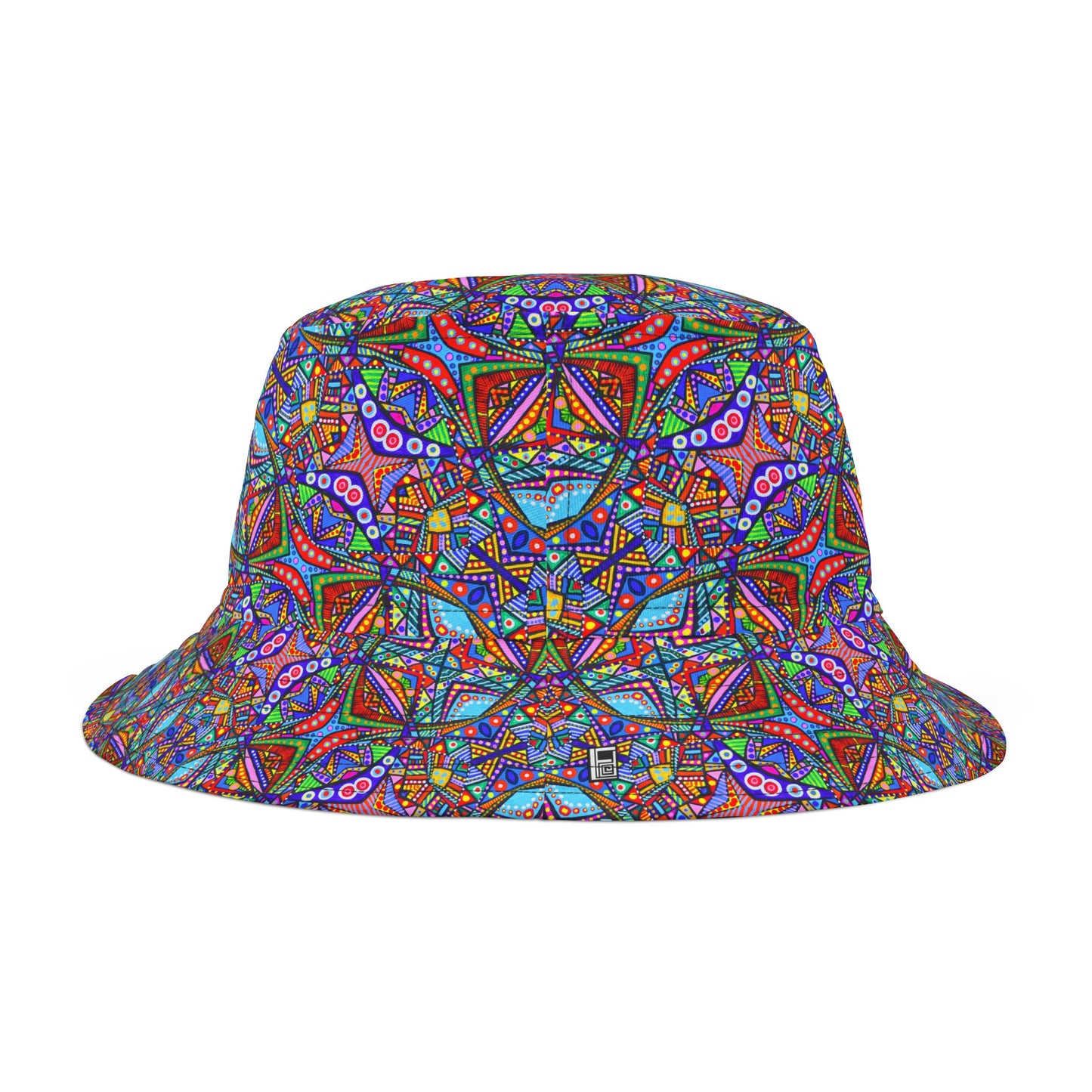 Bucket Hat - No. 291 - Abstract Pattern Navy