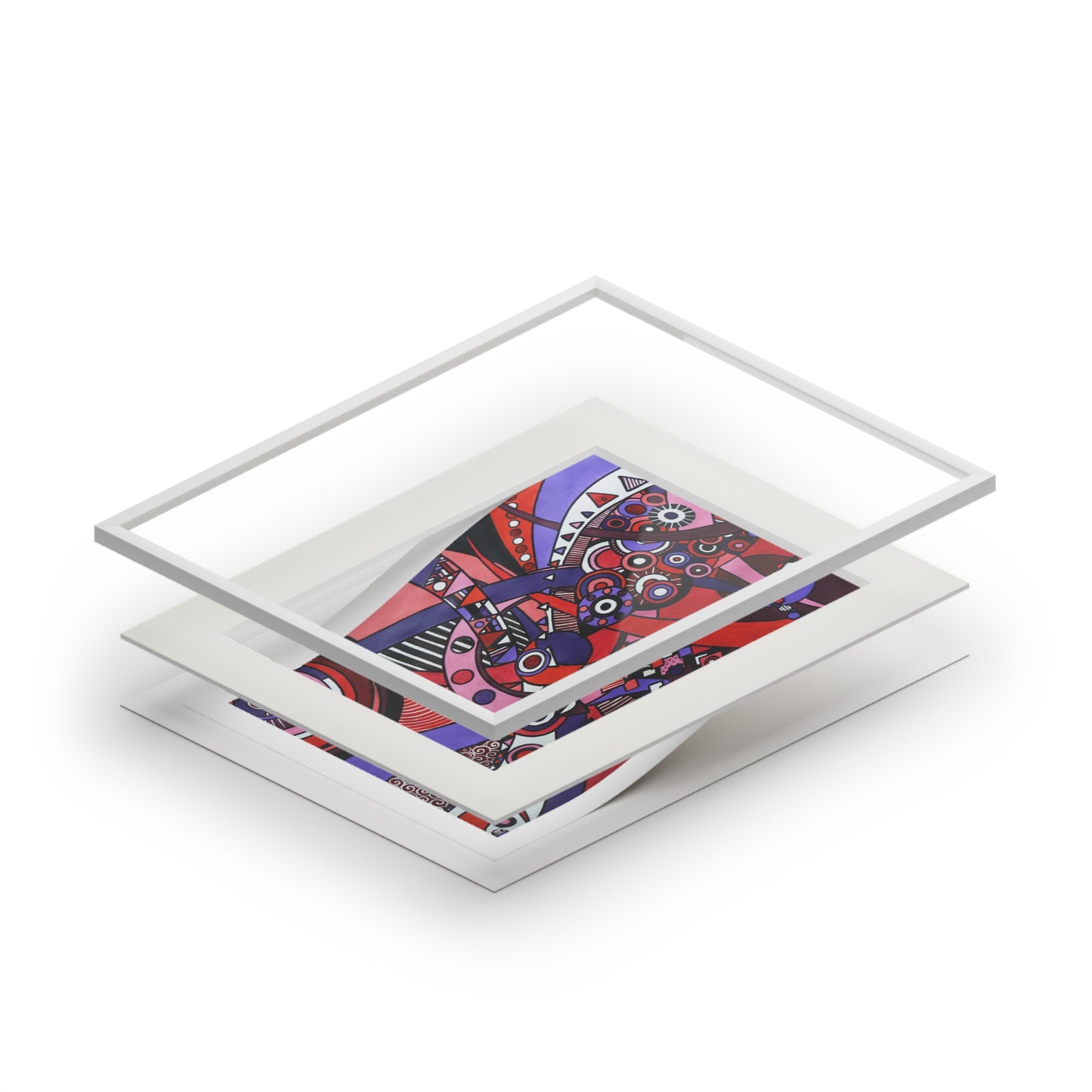 Fine Art Print (Cardboard Frame) - No. 220 - 'Connections'