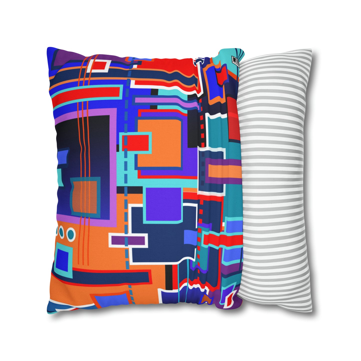 Cushion Pillow Case - No. 233 - 'Squared 1'