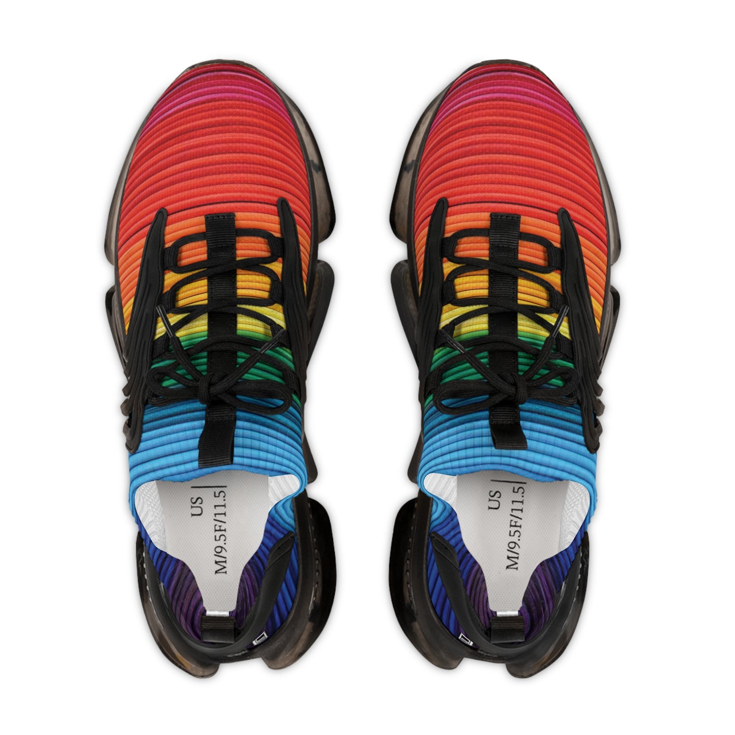 Men's Mesh Sneakers - No. 305 - Rainbow