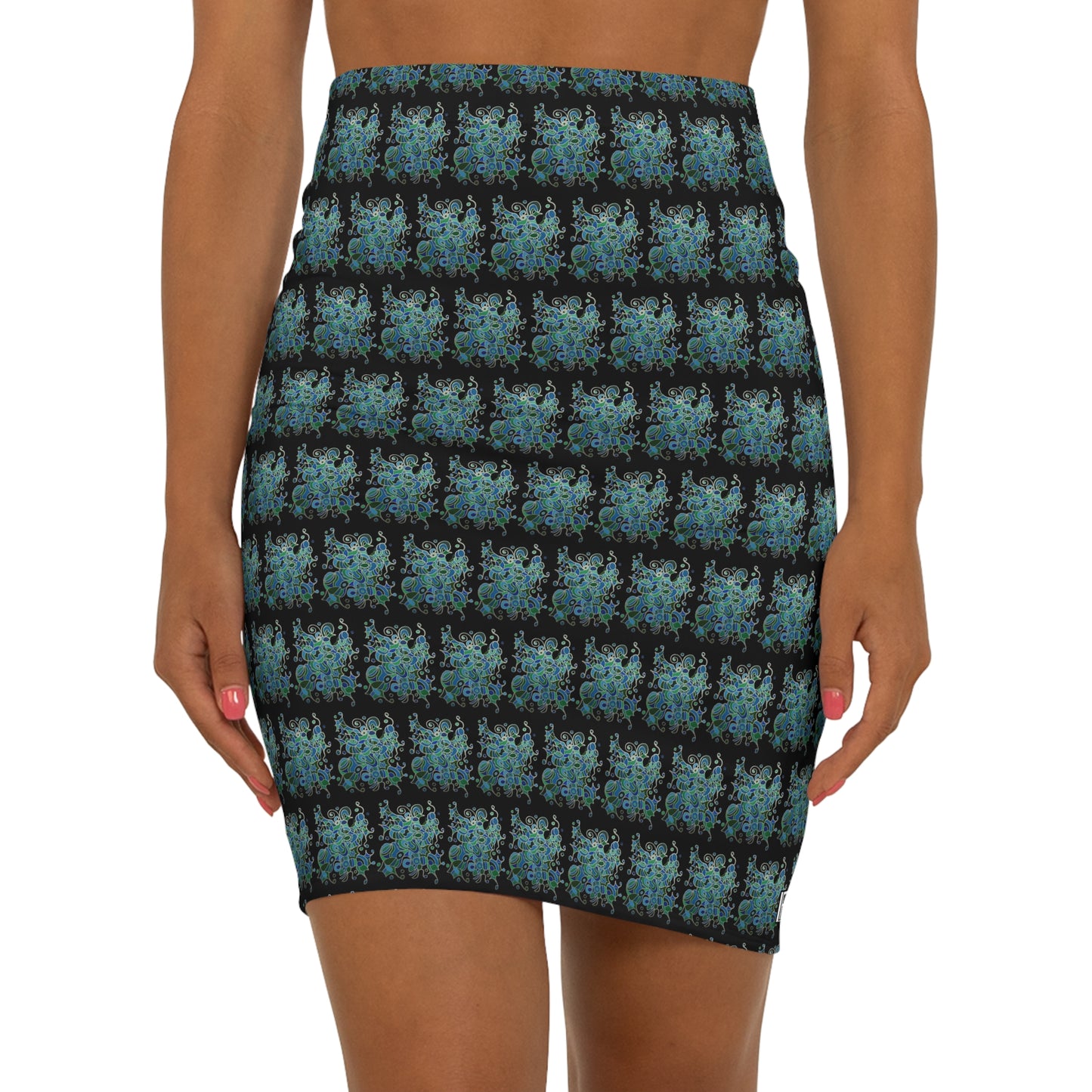 Women's Mini Skirt - No 146 A - 'Bird Of Paradise'