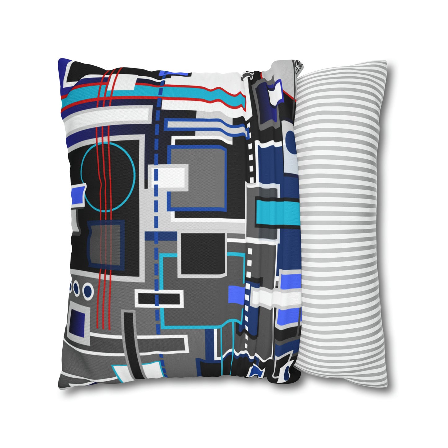 Cushion Pillow Case - No. 235 - 'Squared 2'