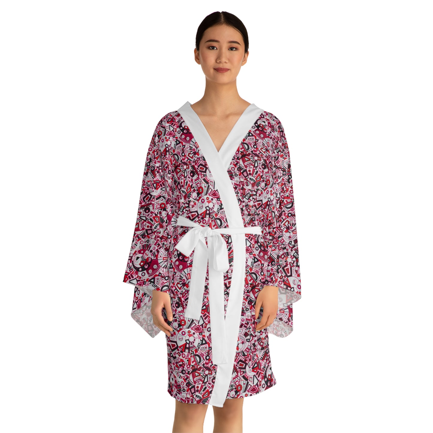 Long Sleeve Kimono Robe - No. 220
