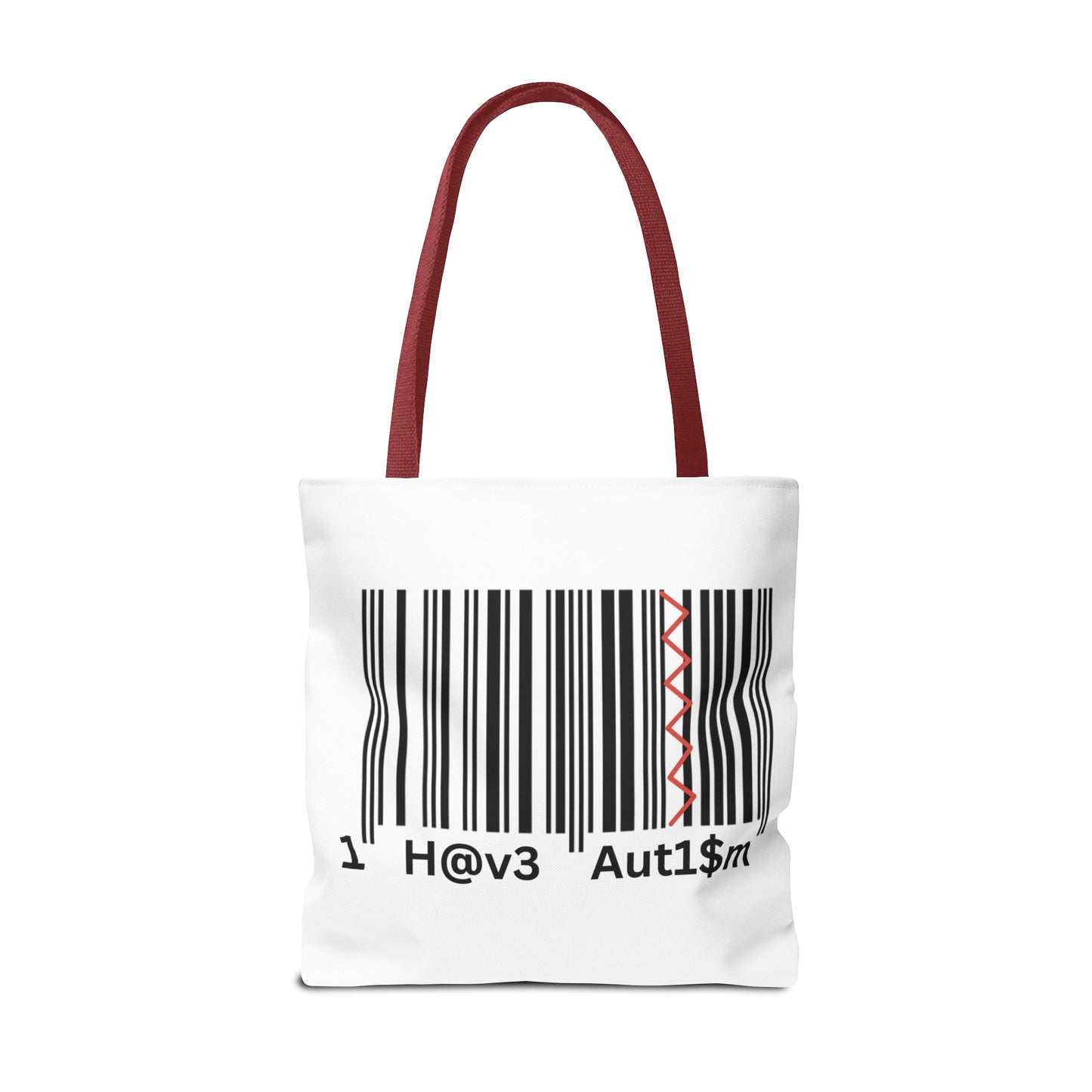Tote Bag - No. 310 - Black & White 'I Have Autism'