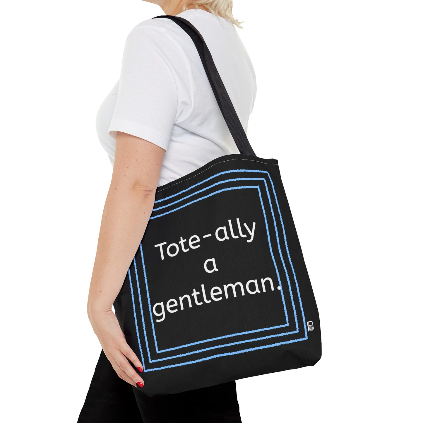 Tote Bag - No. X3 - Tote-ally a gentleman