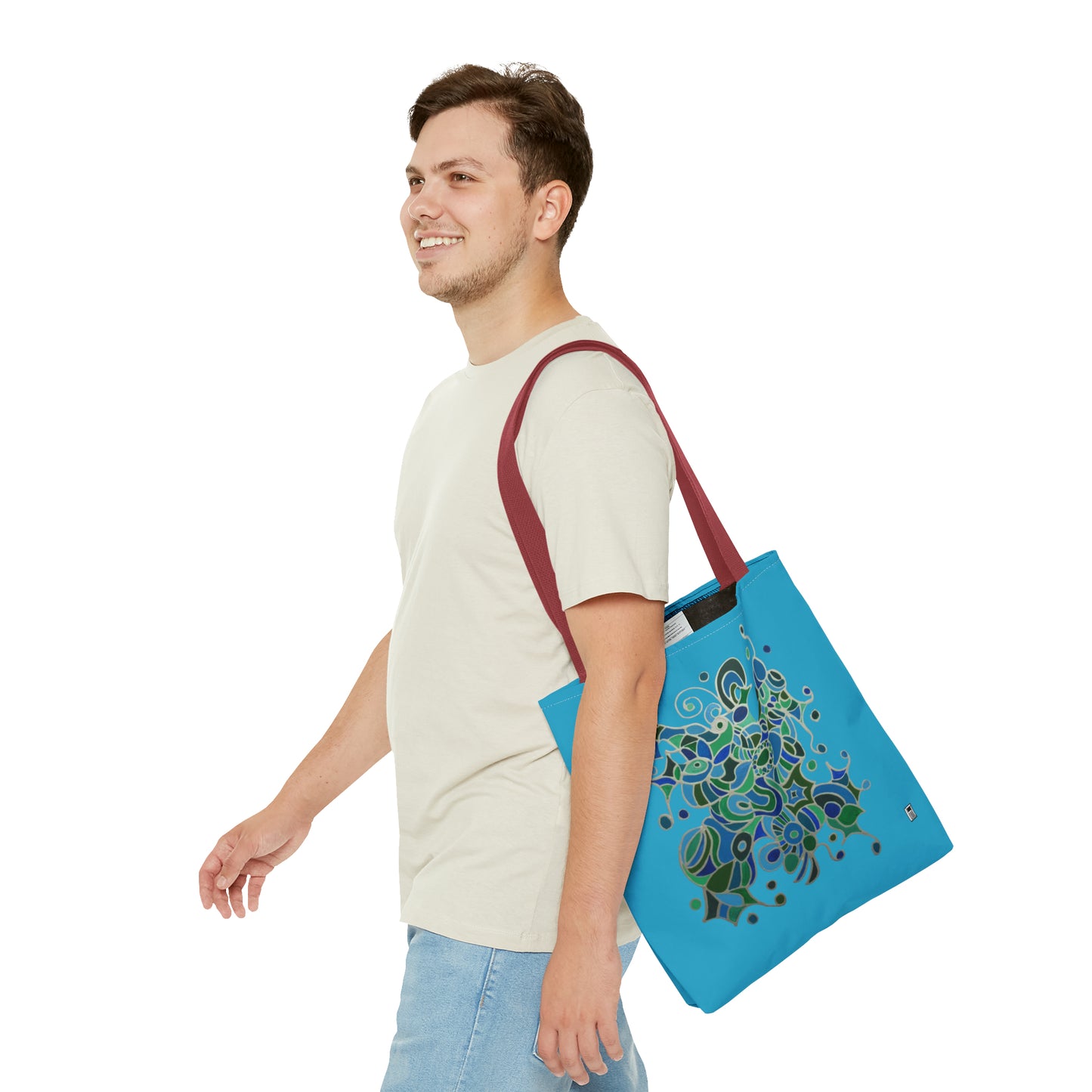 Tote Bag - No.146 A 'Bird of Paradise' - By Irish Artist Fiona de Lacy