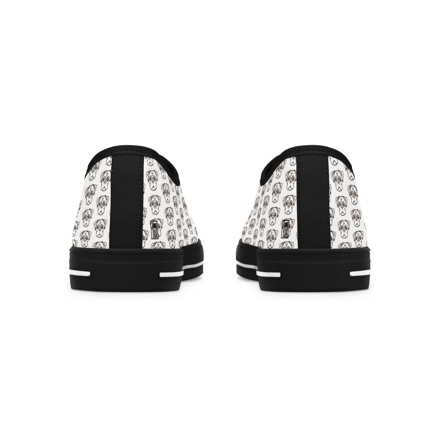 Women's Low Top Sneakers - No. PUG WE