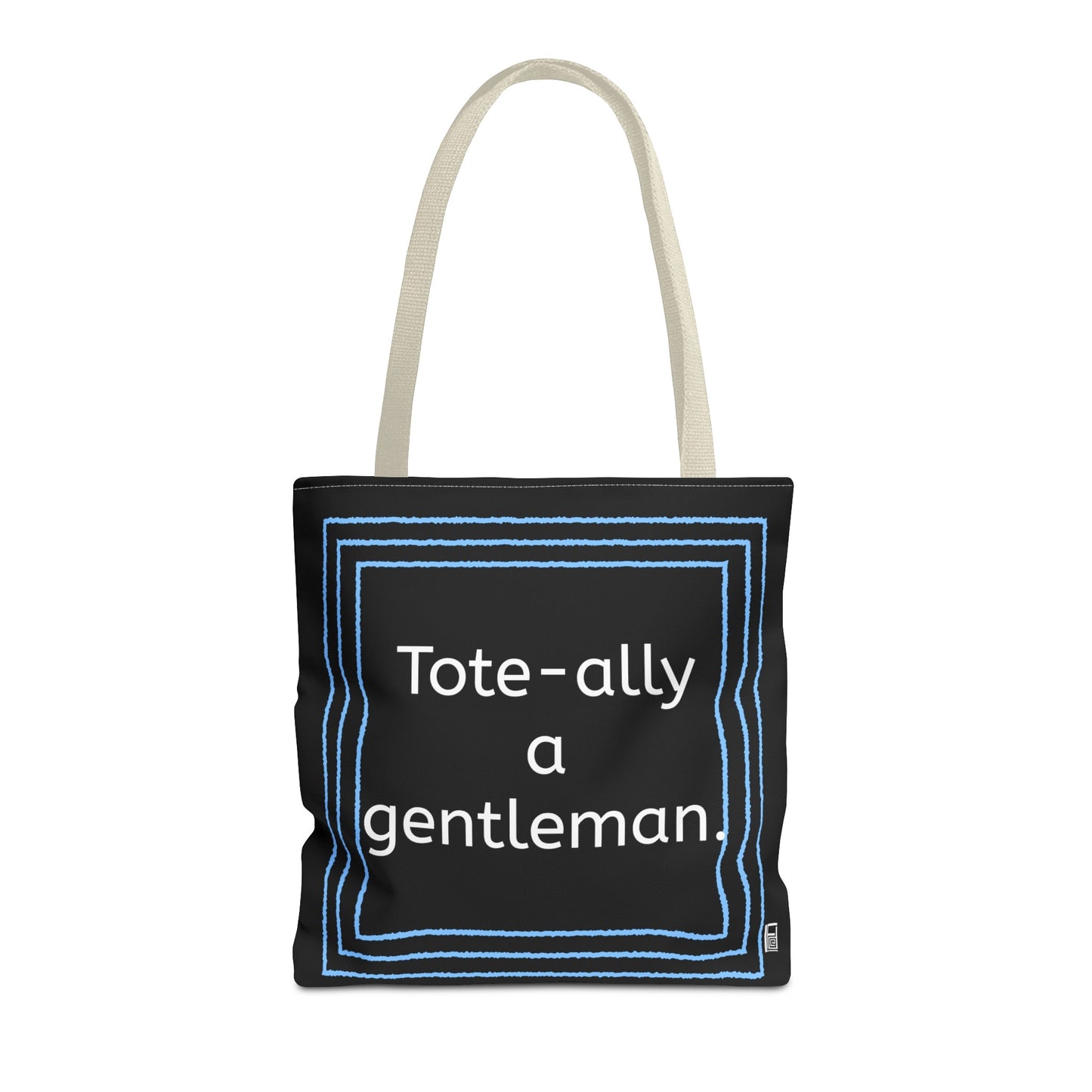 Tote Bag - No. X3 - Tote-ally a gentleman