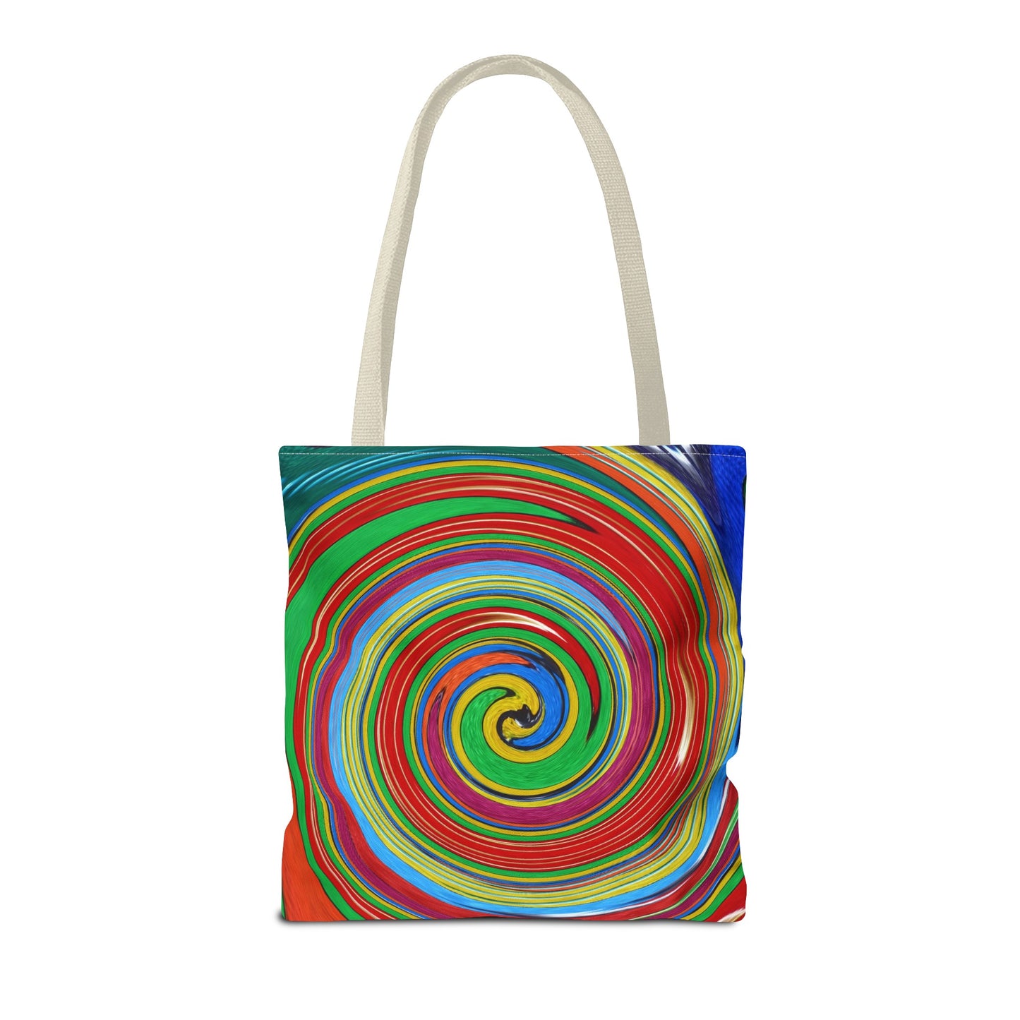 Tote Bag - No.303 - 'Swirl Blue & Orange'