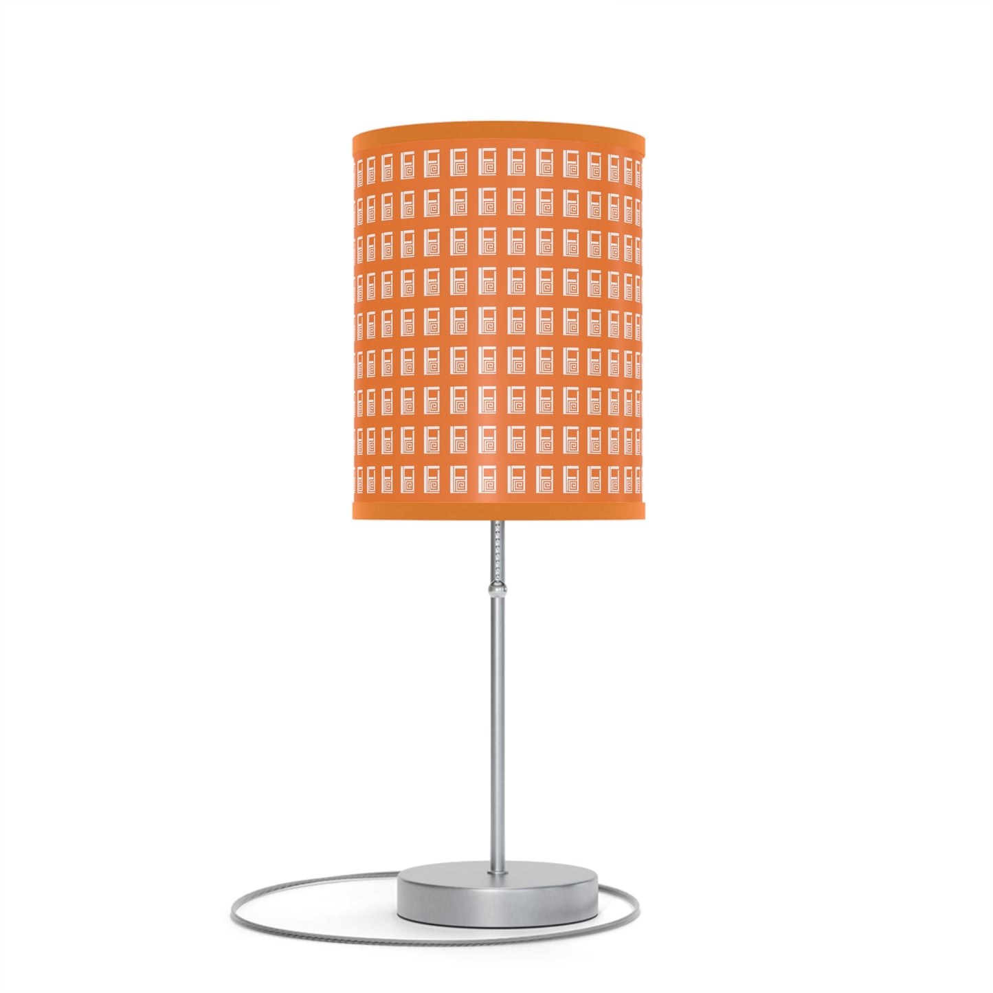 Lamp on a Stand, US|CA plug, No. 000OE - White Logo on Orange