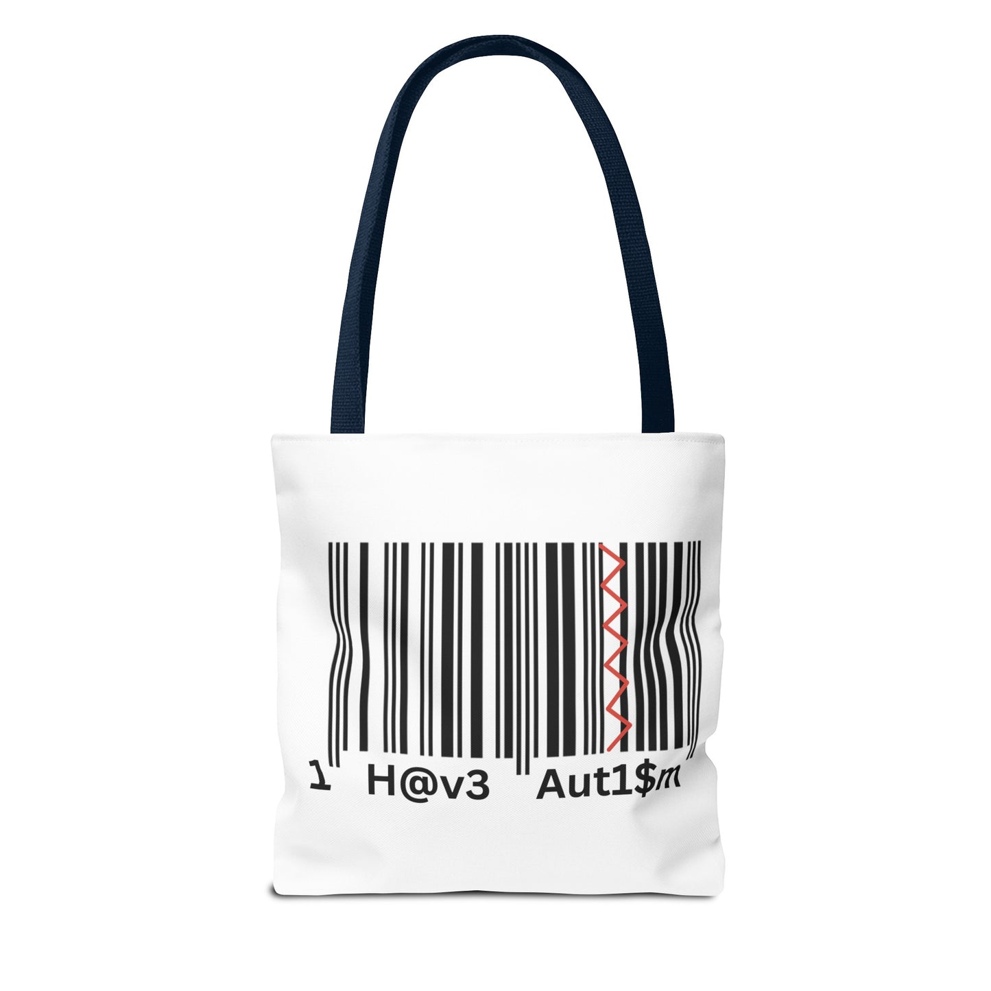 Tote Bag - No. 310 - Black & White 'I Have Autism'