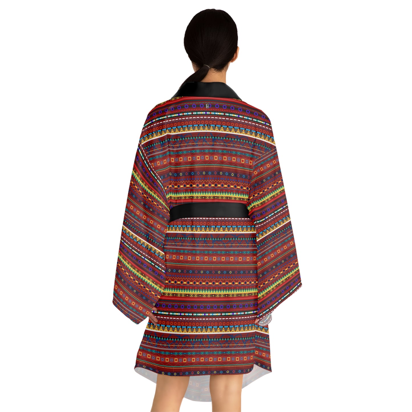 Long Sleeve Kimono Robe - No. 324