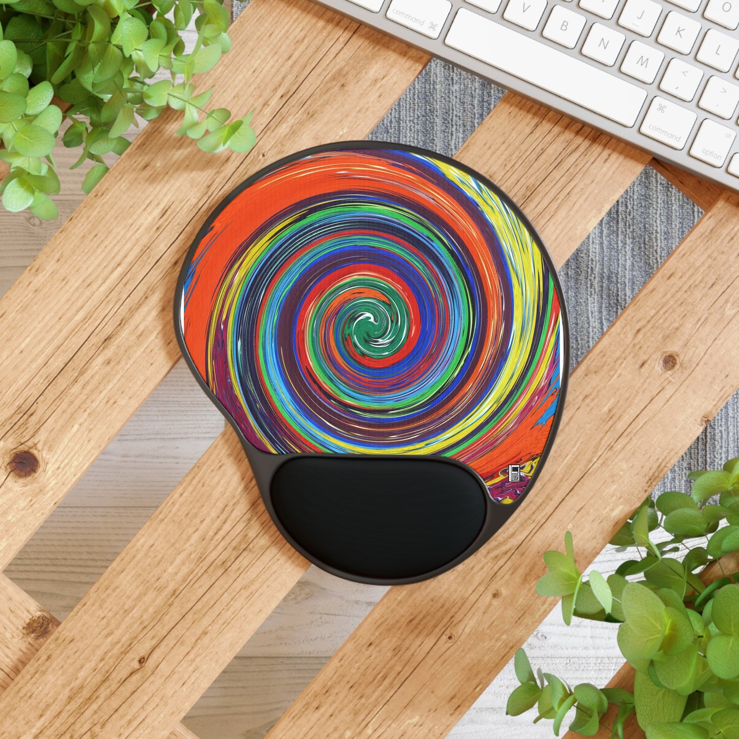 Mouse Pad With Wrist Rest - No. 304