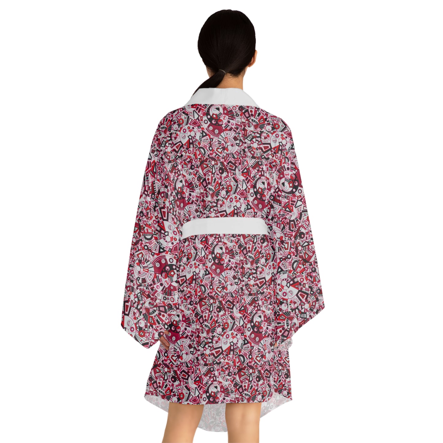 Long Sleeve Kimono Robe - No. 220
