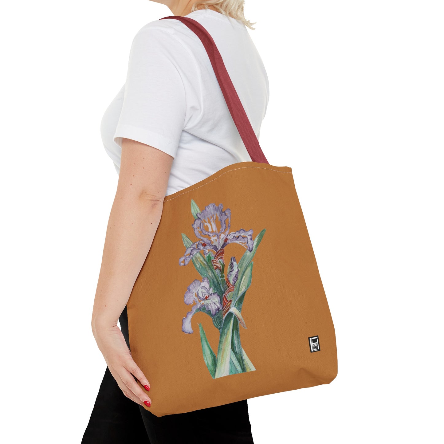 Tote Bag - No. 272 B - Purple Orchid