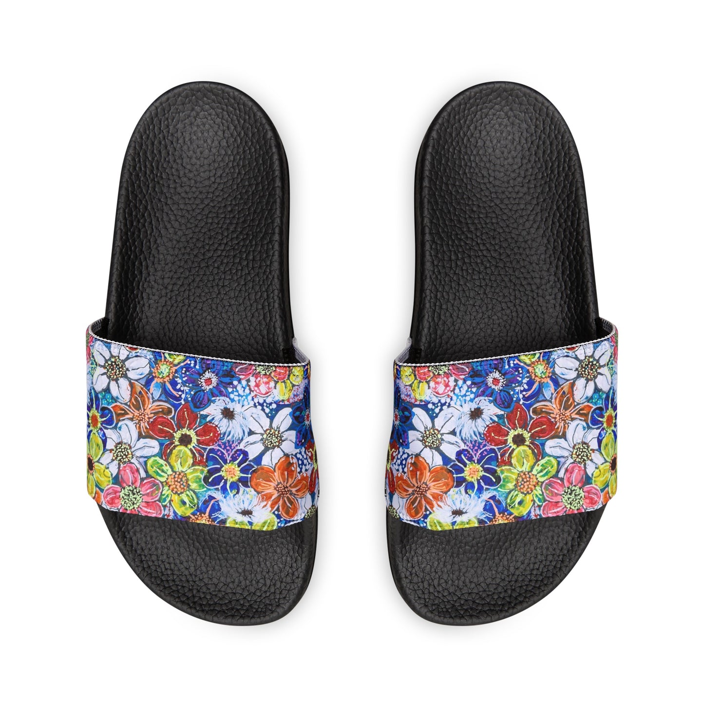 Children's Sliders - No. 240 - Flowers on Purple