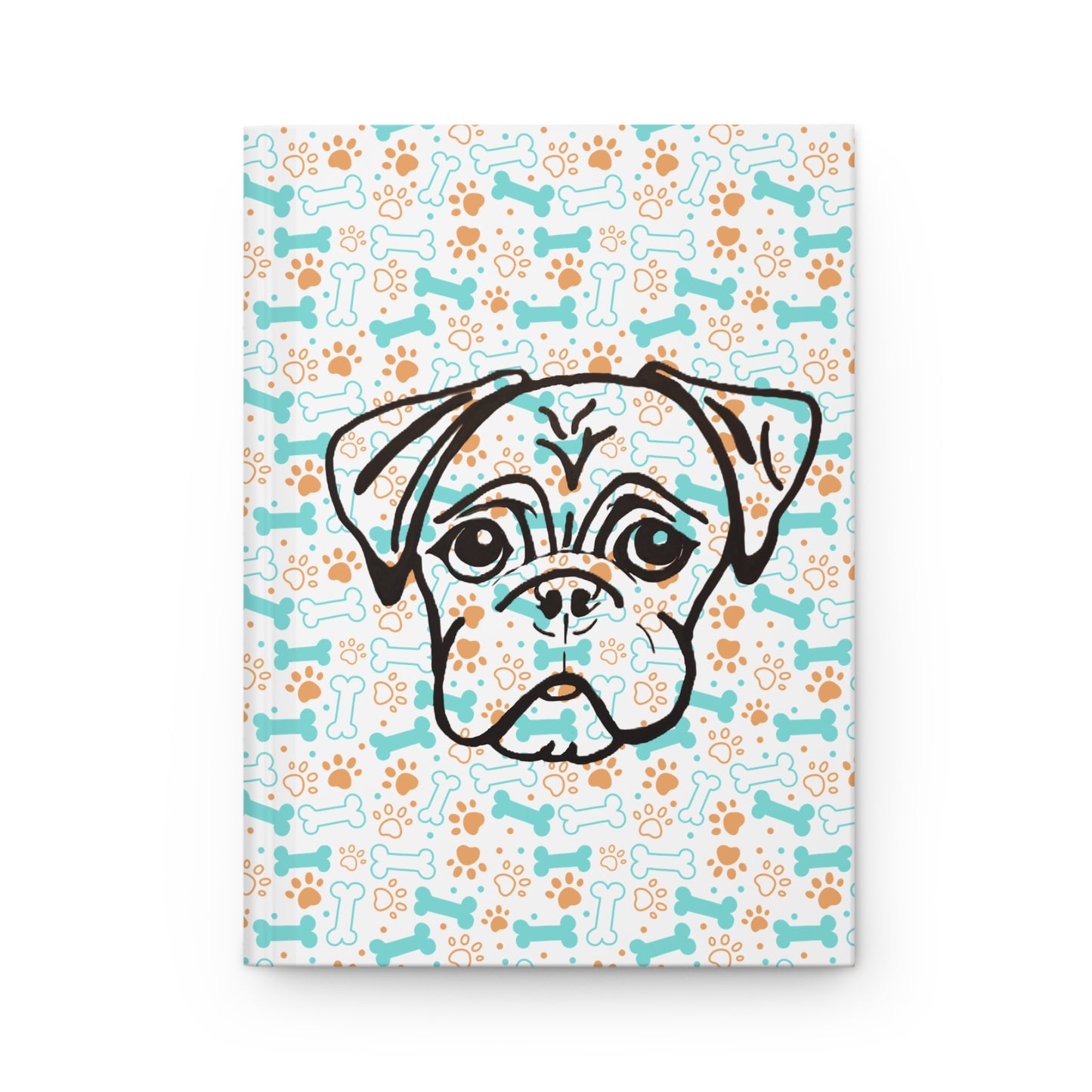 Hardcover Journal Matte (Lined) - PUG