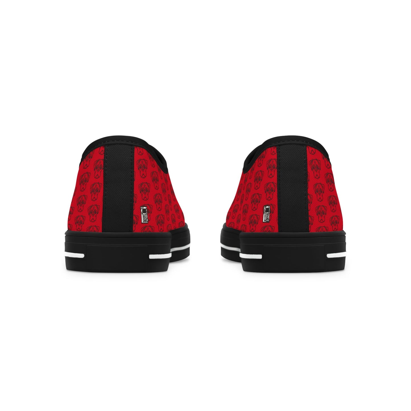 Women's Low Top Sneakers - No. PUG RD