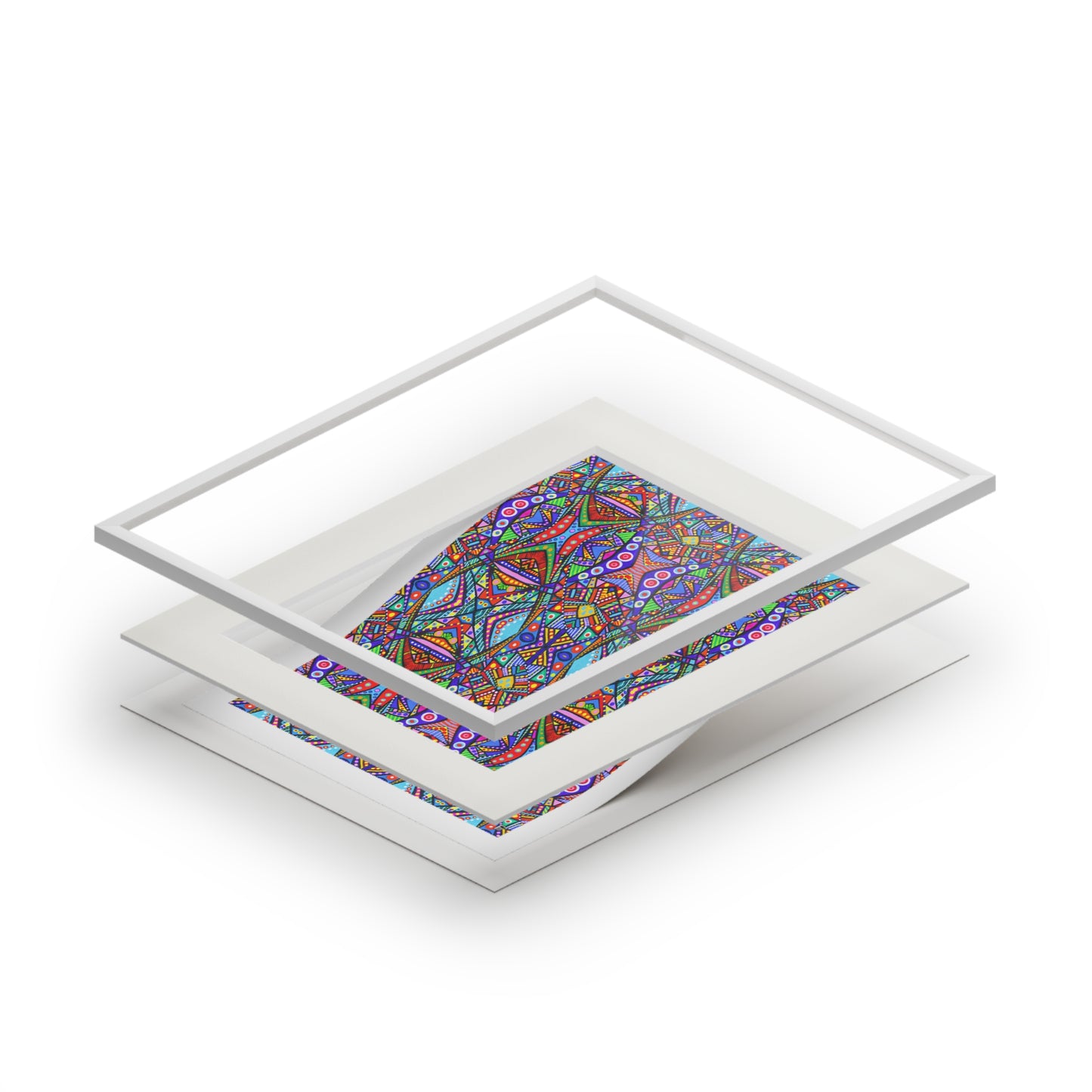 Fine Art Giclee Print (Cardboard Frame) - No. 291