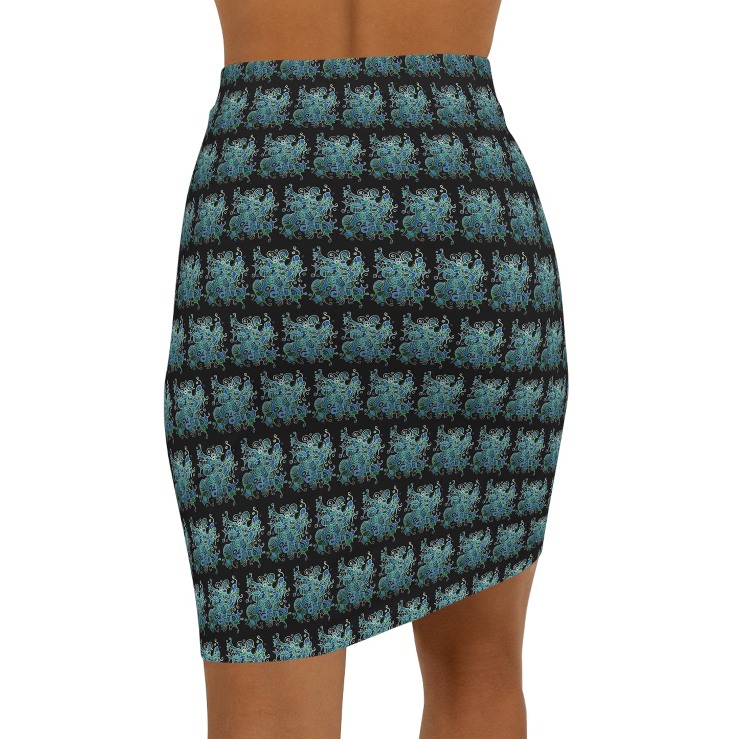 Women's Mini Skirt - No 146 A - 'Bird Of Paradise'