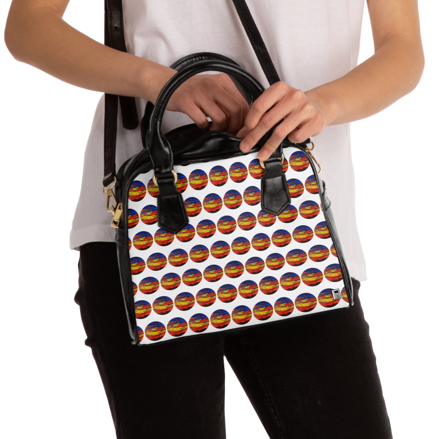 Shoulder Handbag - No. 149 - 'Through the lens'