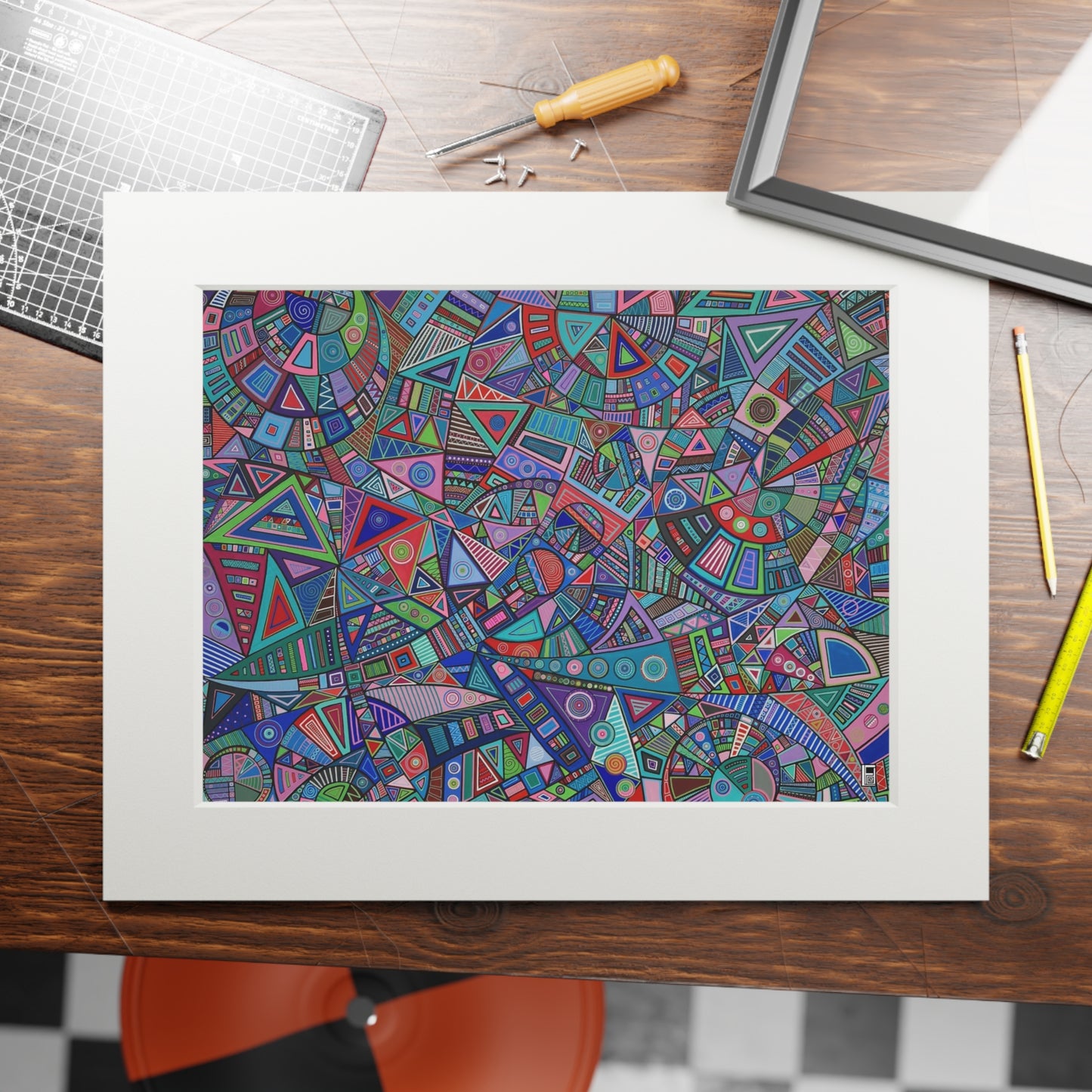 Fine Art Print (Cardboard Frame) - No. 339