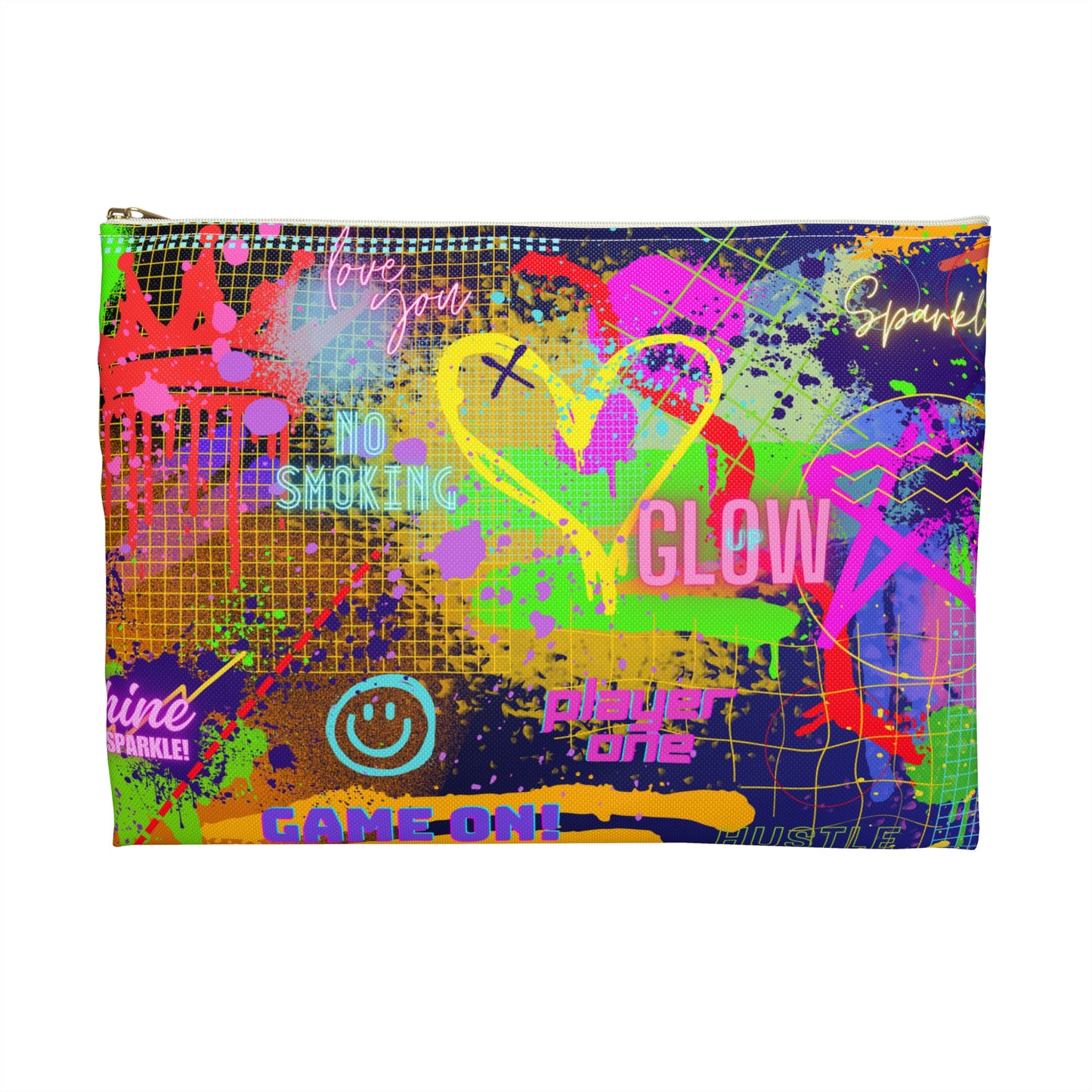 Make Up Bag - No. 232 - Glow Graffiti