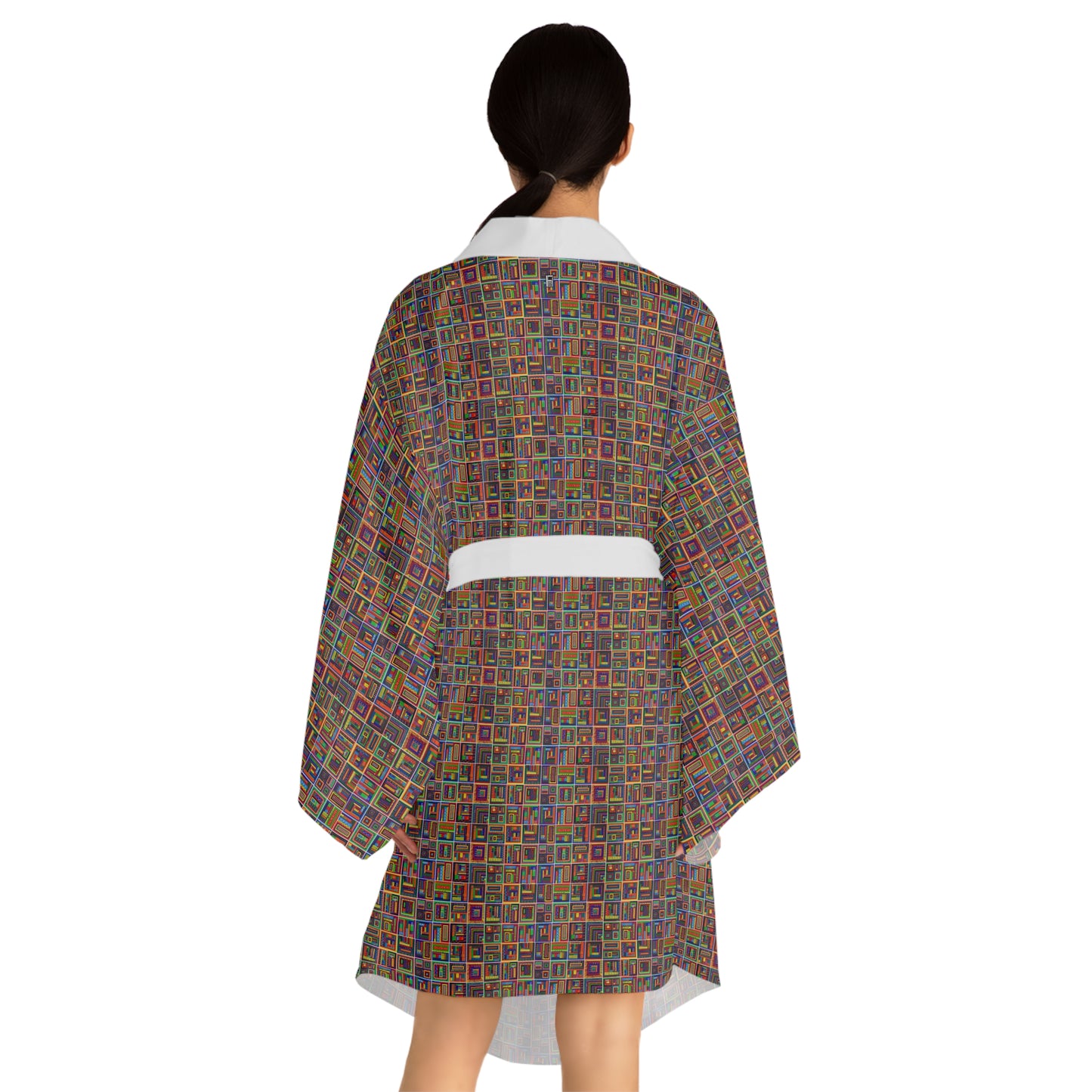 Long Sleeve Kimono Robe - No. 156