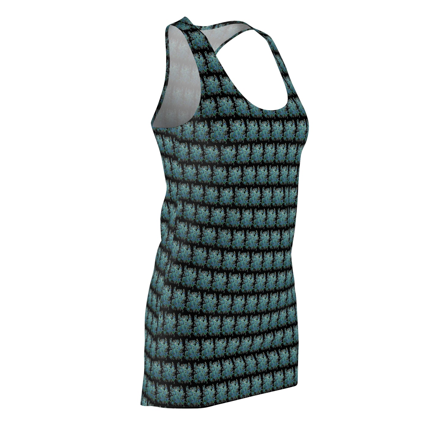 Women's Cut & Sew Racerback Dress - No. 146 A - Bird of Paradise