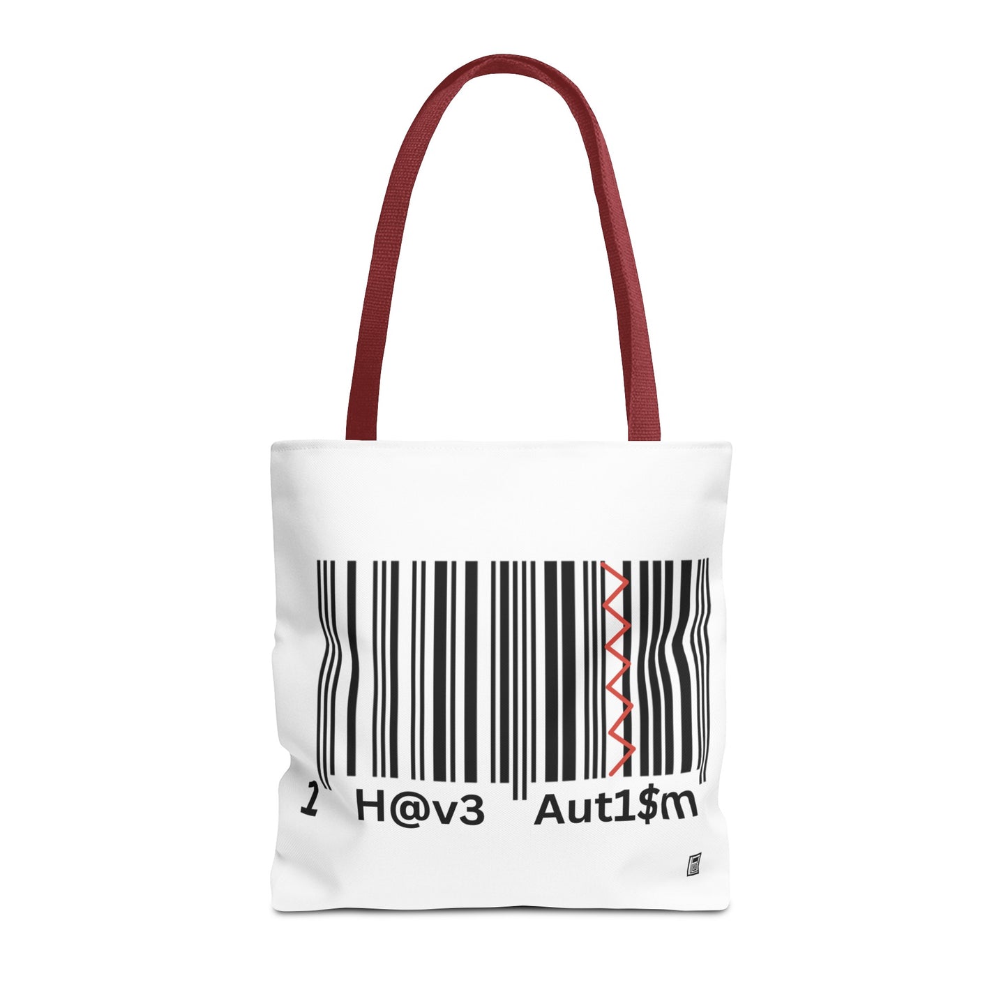 Tote Bag - No. 310 - Black & White 'I Have Autism'