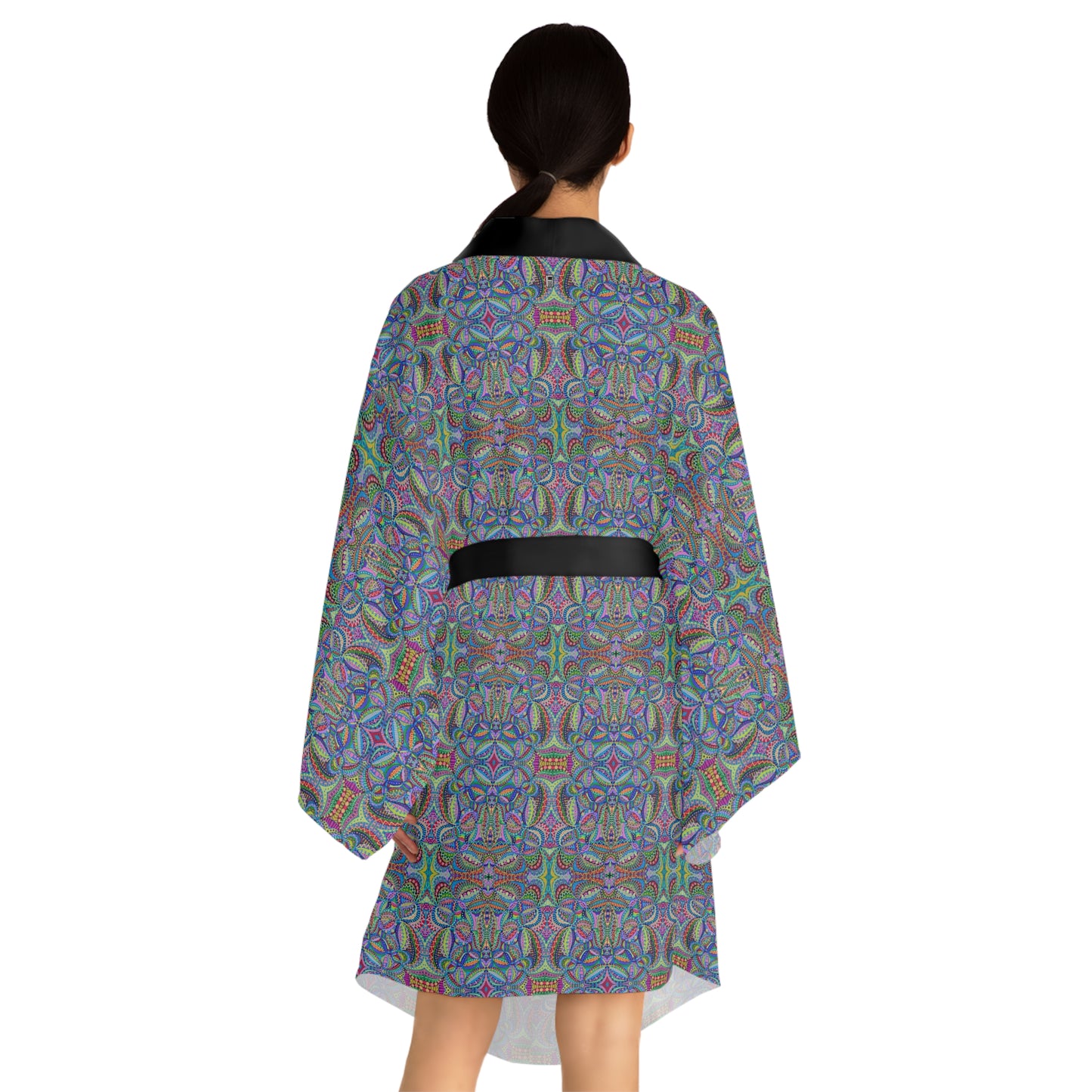 Long Sleeve Kimono Robe - No. 255 B