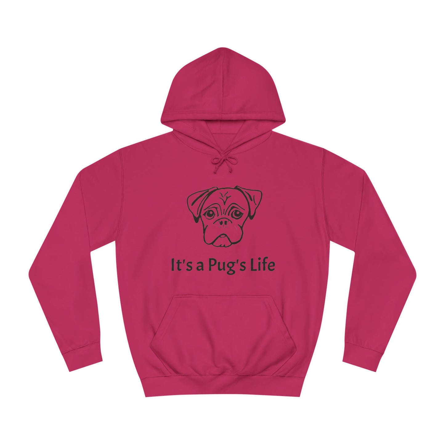 Unisex College Hoodie - PUG