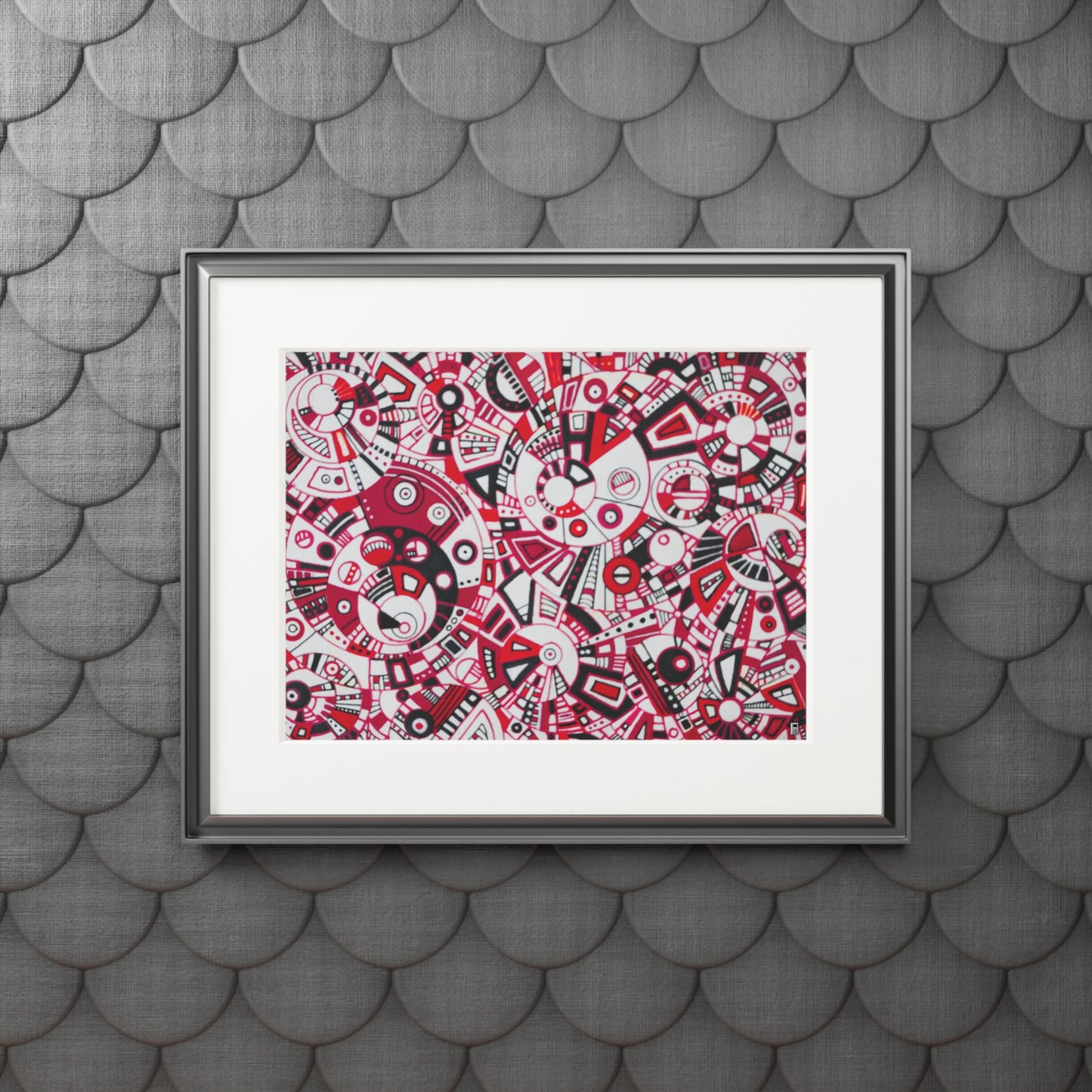 Fine Art Print (Cardboard Frame) - No. 276 - 'Interlocked'