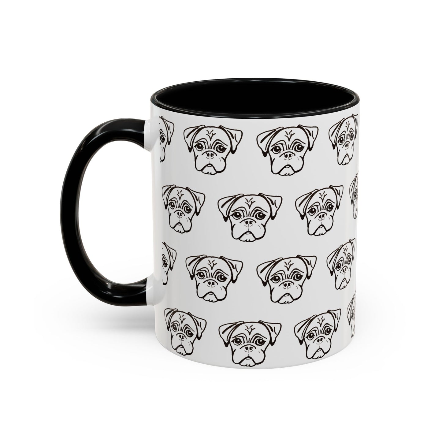 Accent Mug (11oz) - PUG