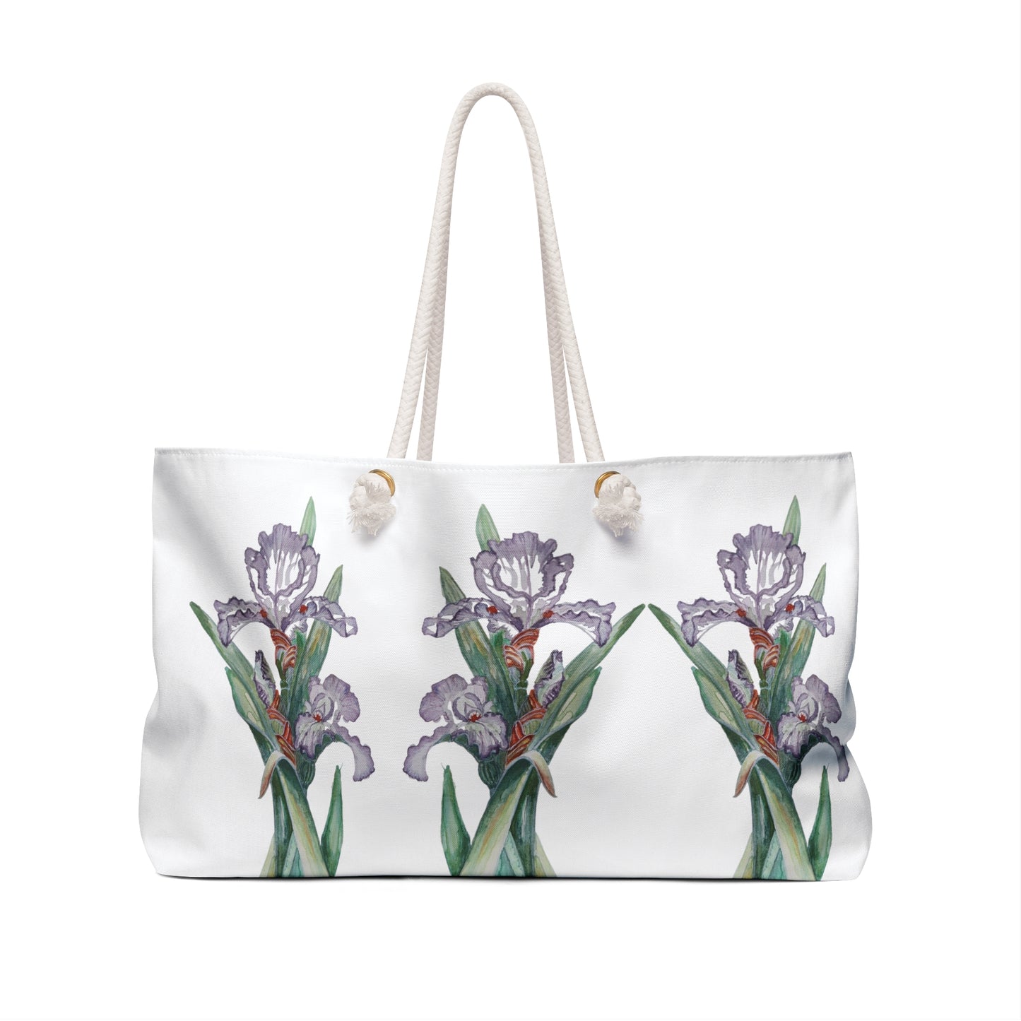 Weekender / Beach / Overnight Bag - No. 272 - Purple Orchid
