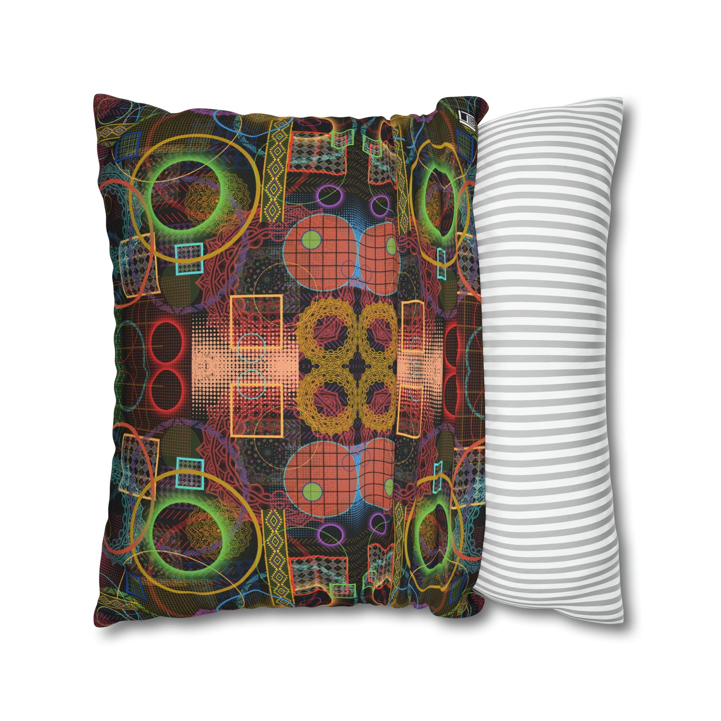 Cushion Pillow Case - No. 299 - Multicolour Abstract