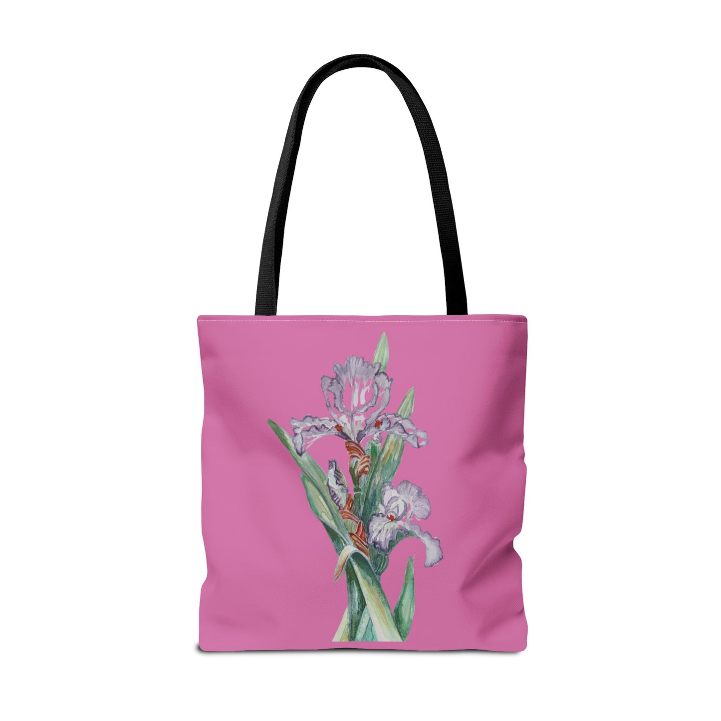 Tote Bag - No. 272 - Purple Orchid on Pink