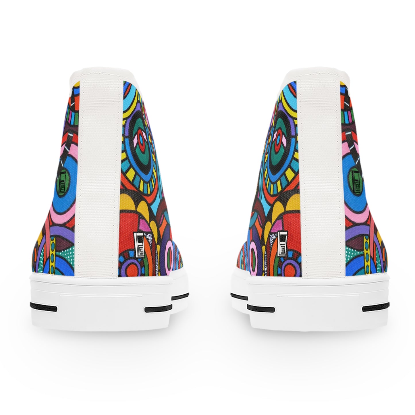 Women's High Top Sneakers - No. 221 - 'Interlinked'