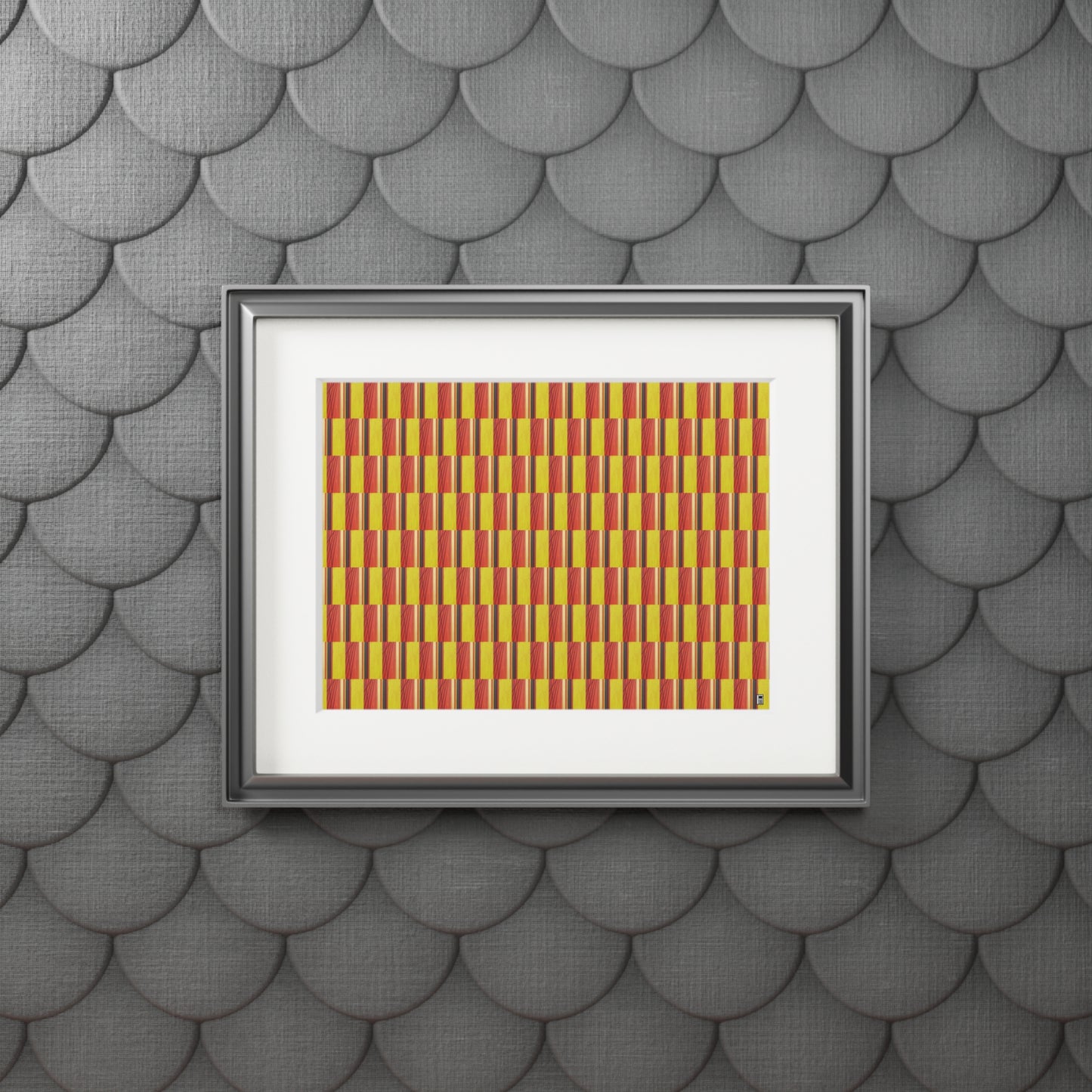 Fine Art Print (Cardboard Frame) - No. 130 - Sunrise Pattern