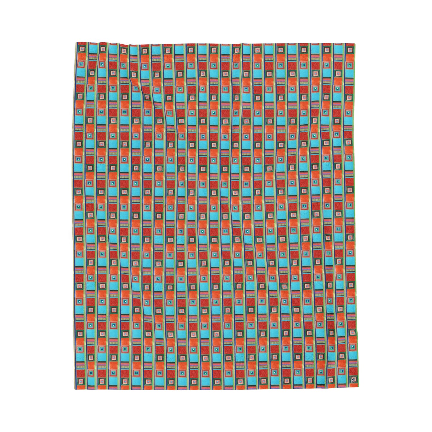 Velveteen Plush Blanket - No. 133 - 'Dyslexic'