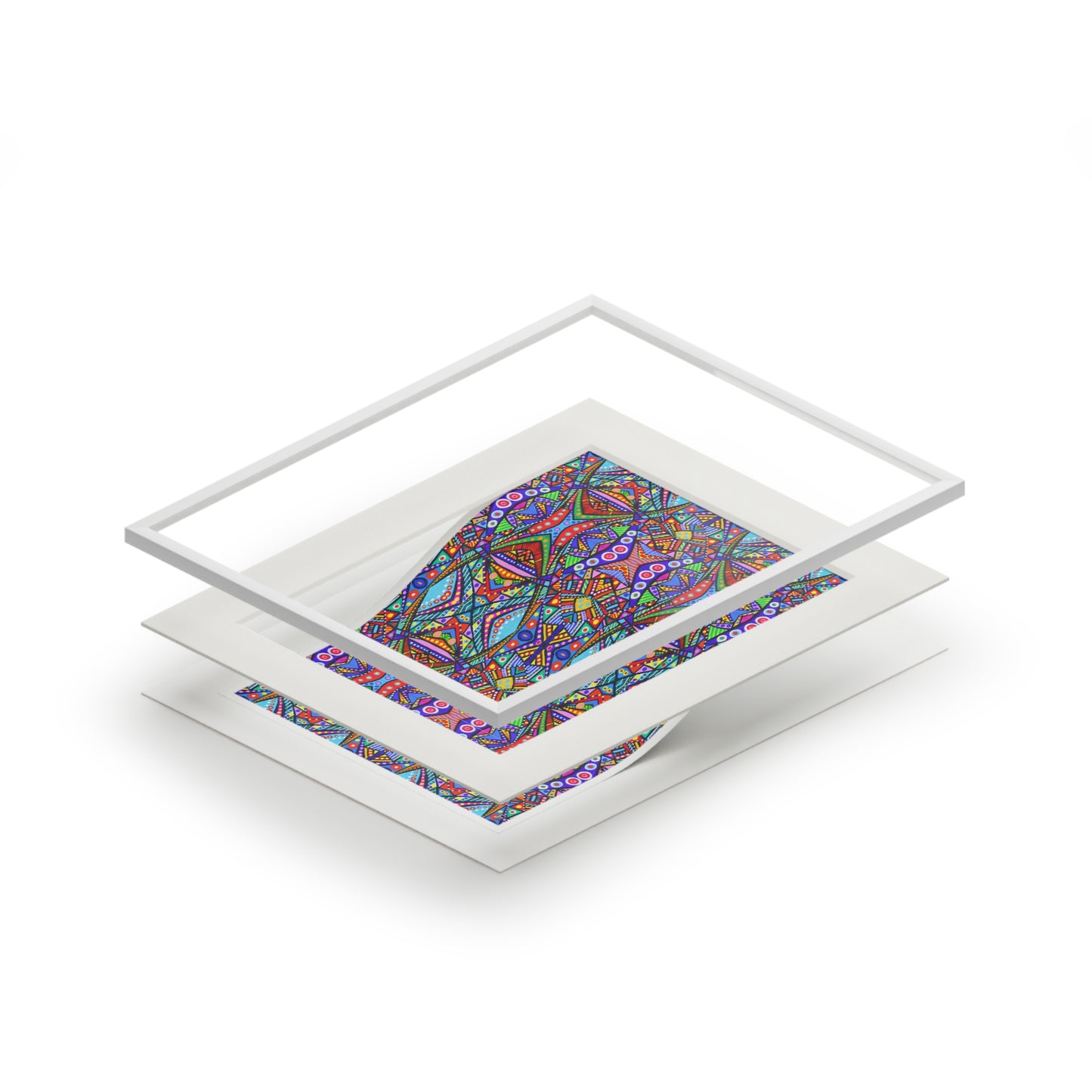 Fine Art Giclee Print (Cardboard Frame) - No. 291