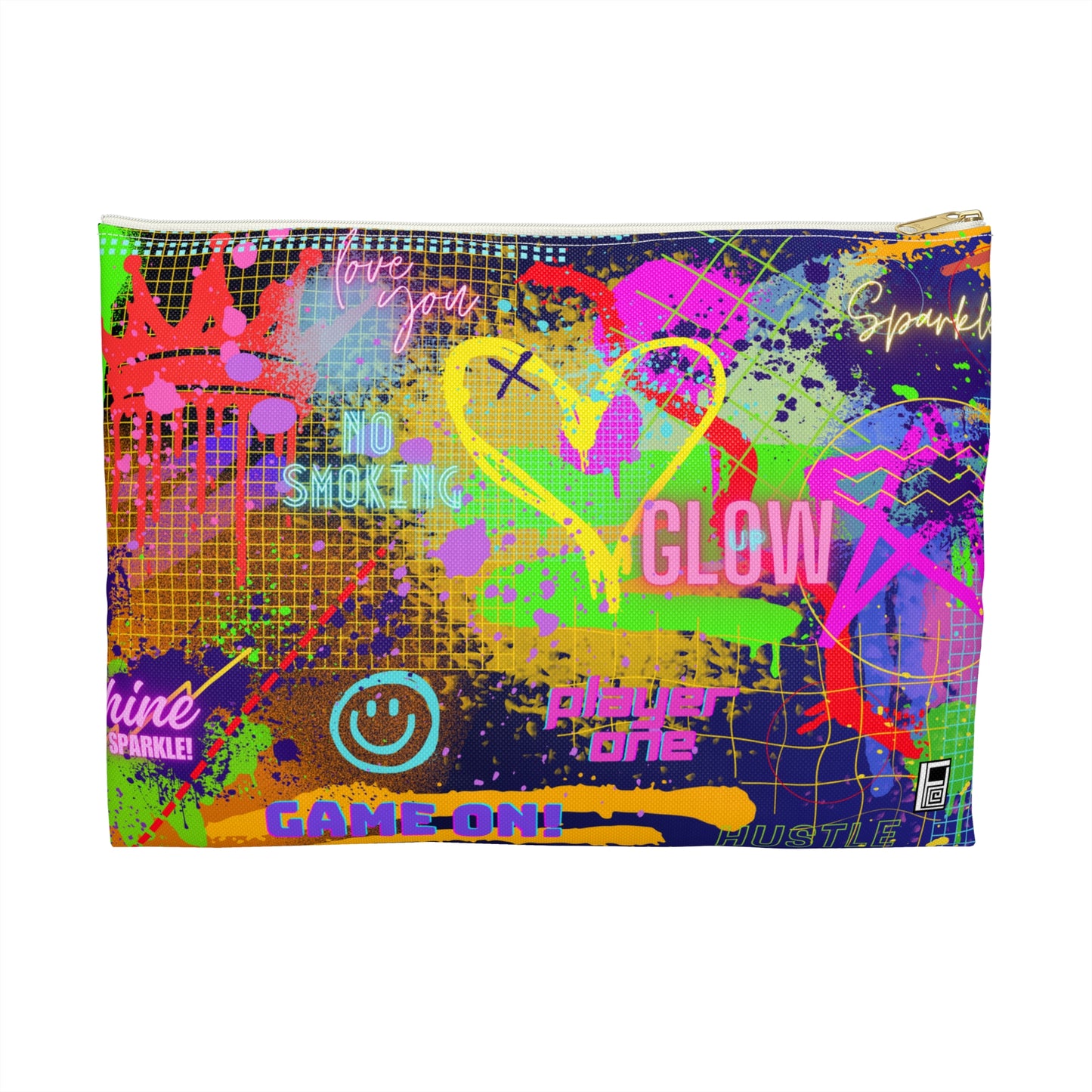 Make Up Bag - No. 232 - Glow Graffiti