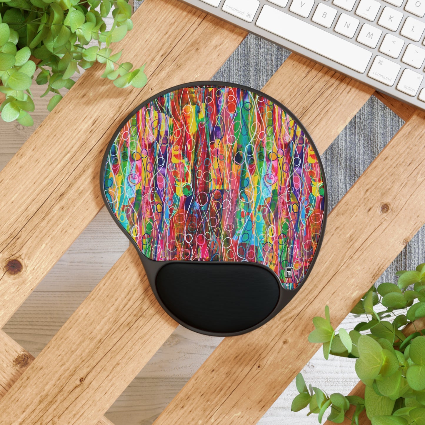 Mouse Pad With Wrist Rest - No. 239
