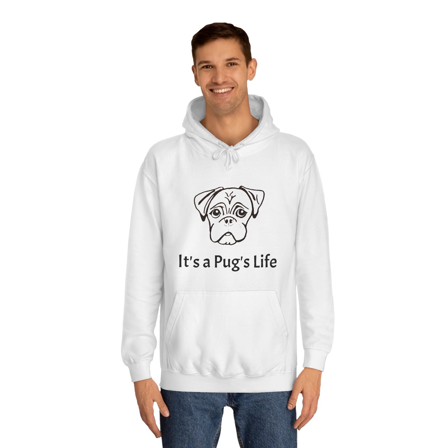 Unisex College Hoodie - PUG